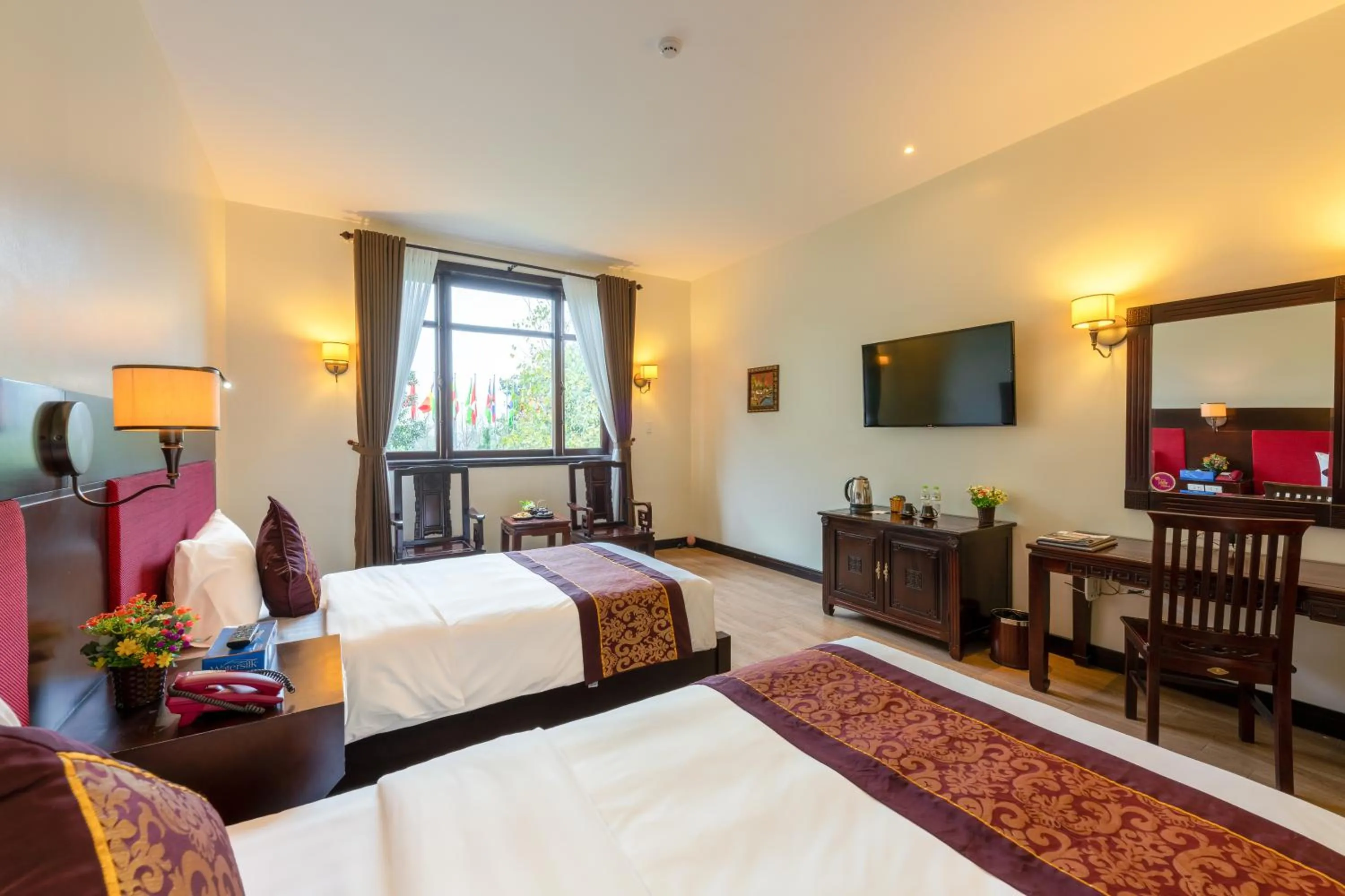 TV and multimedia, Bed in Khách xá Bái Đính