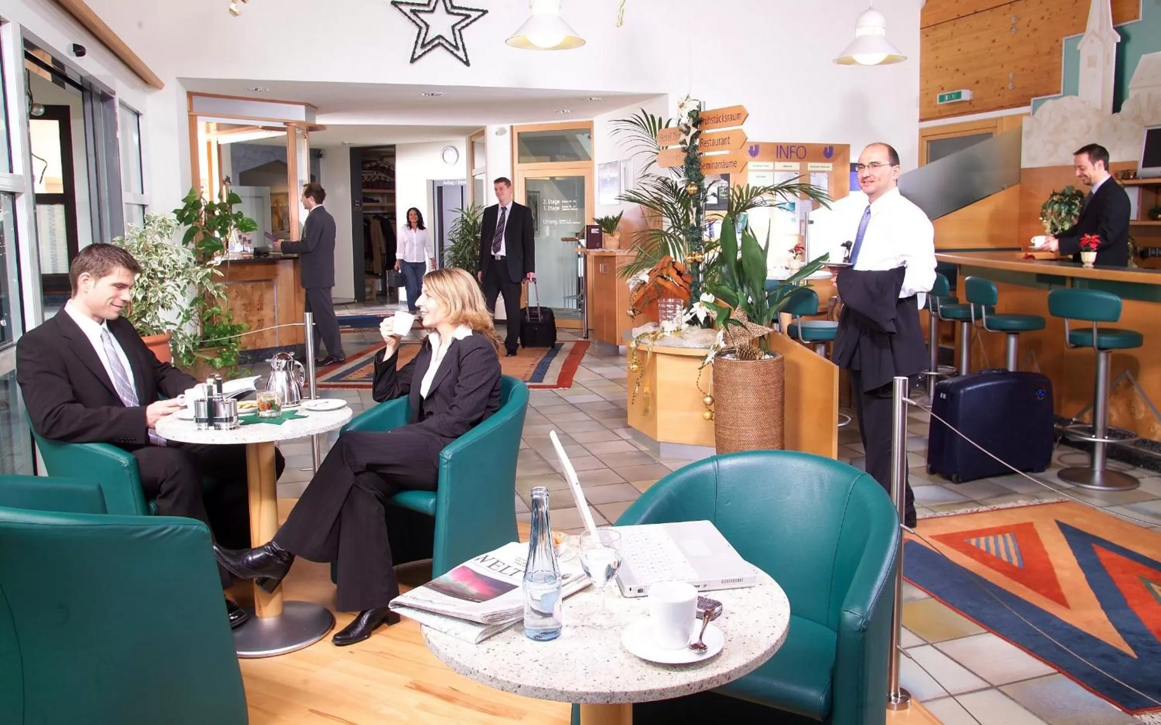 Staff in BurgStadt-Hotel