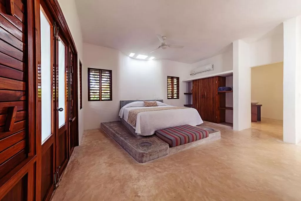 Bed in Mi Kasa Tu Kasa Bacalar