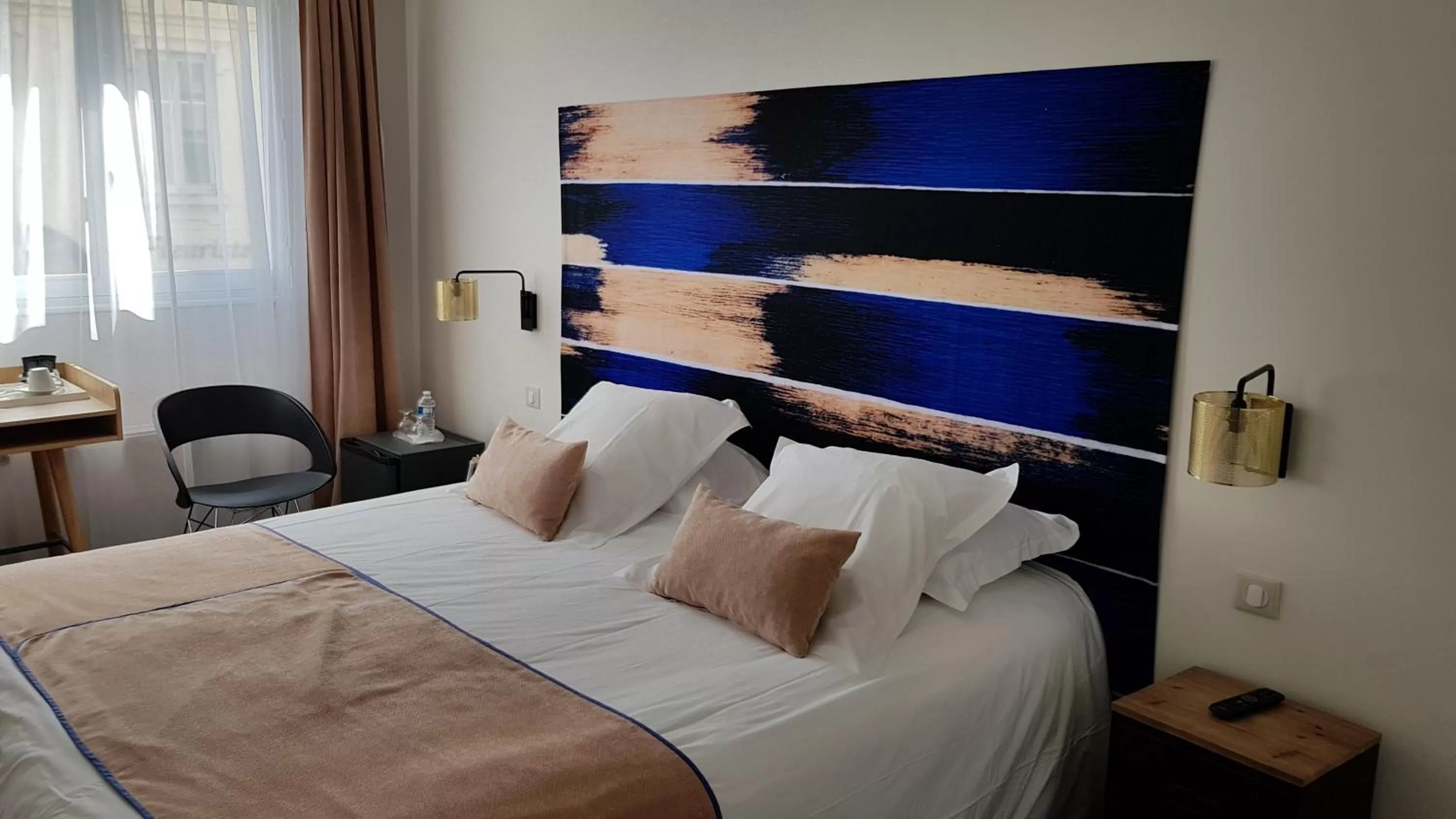 Bed in Hotel de Champagne