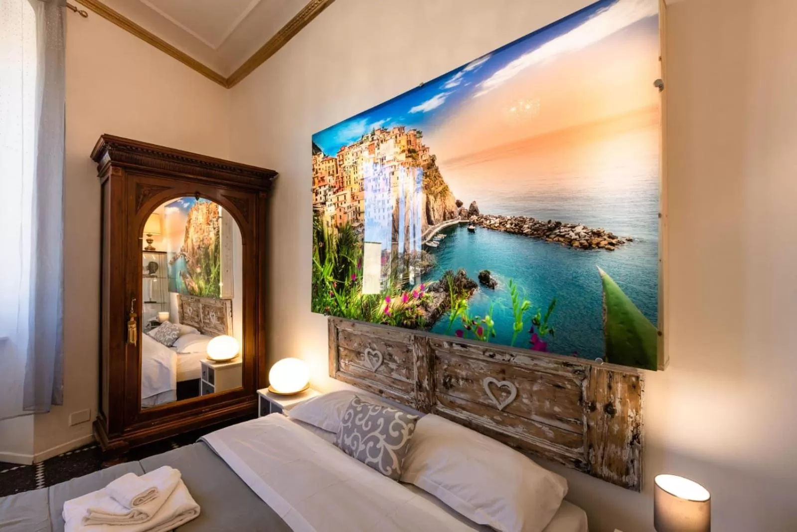 Bed in Le Stanze del Principe