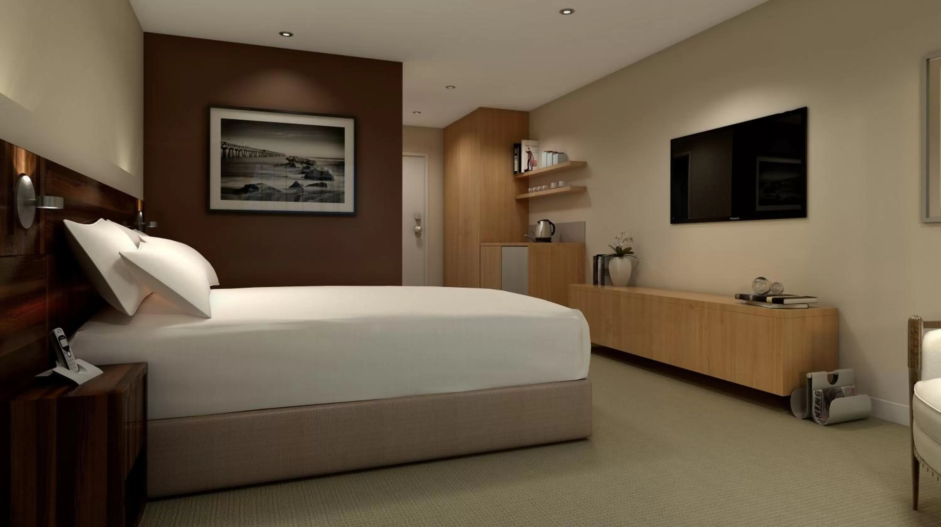 Bed in The Remington Muswellbrook