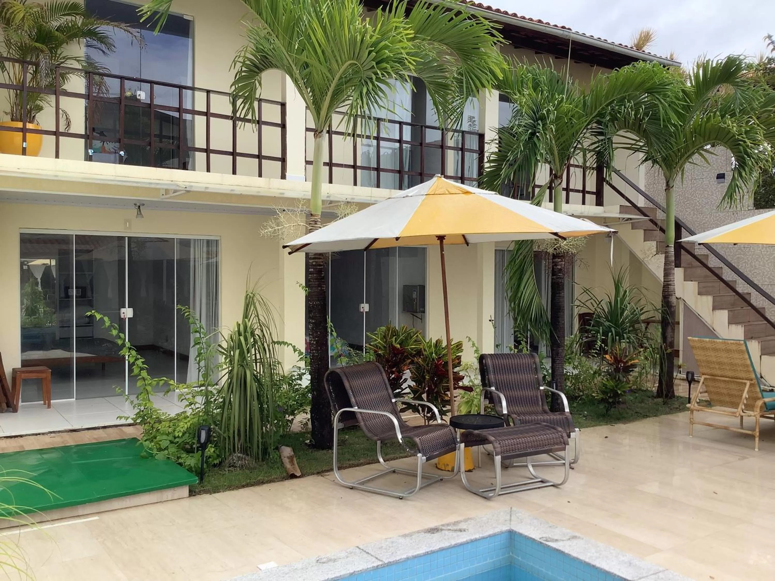 Patio in Pousada Villa Encantada LGBTQIAPlus