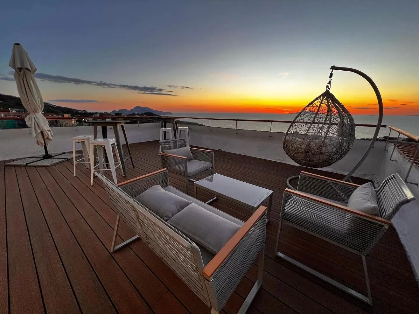 Sunset in Il Chiostro