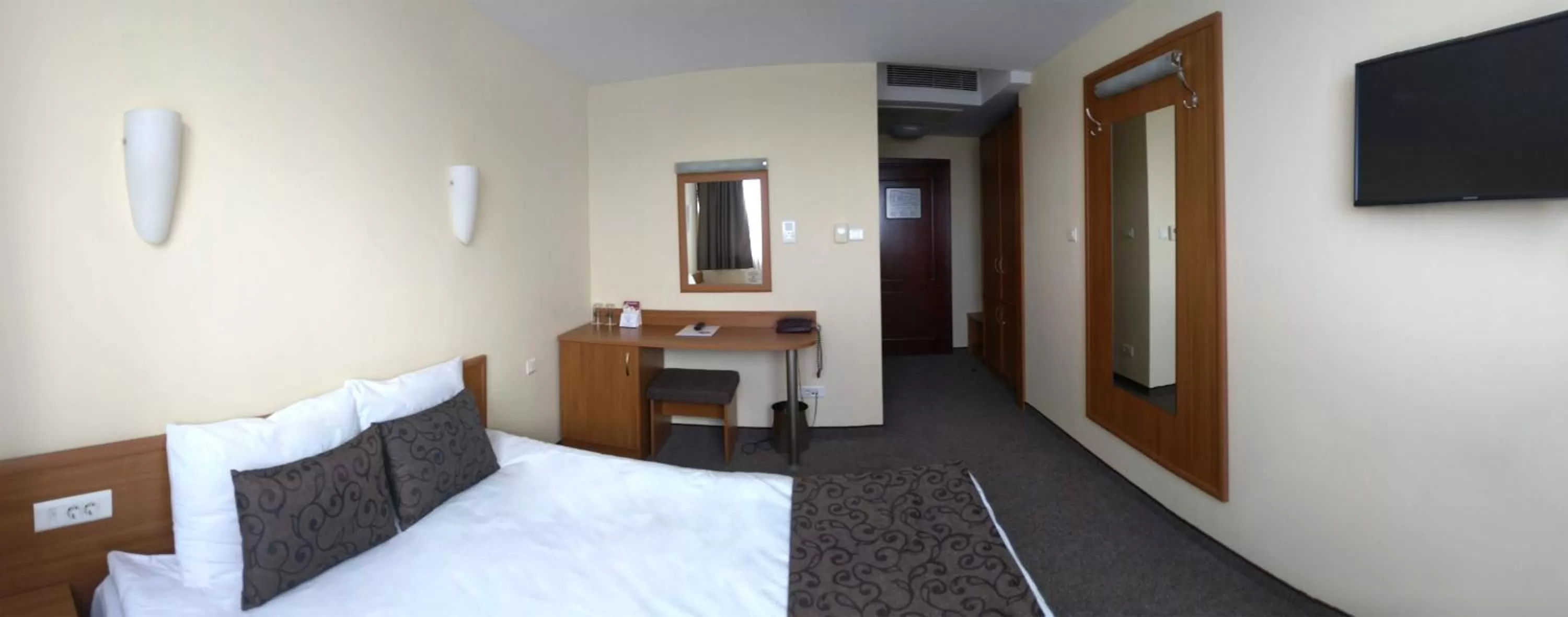 Bedroom, Bed in Park Hotel Moskva