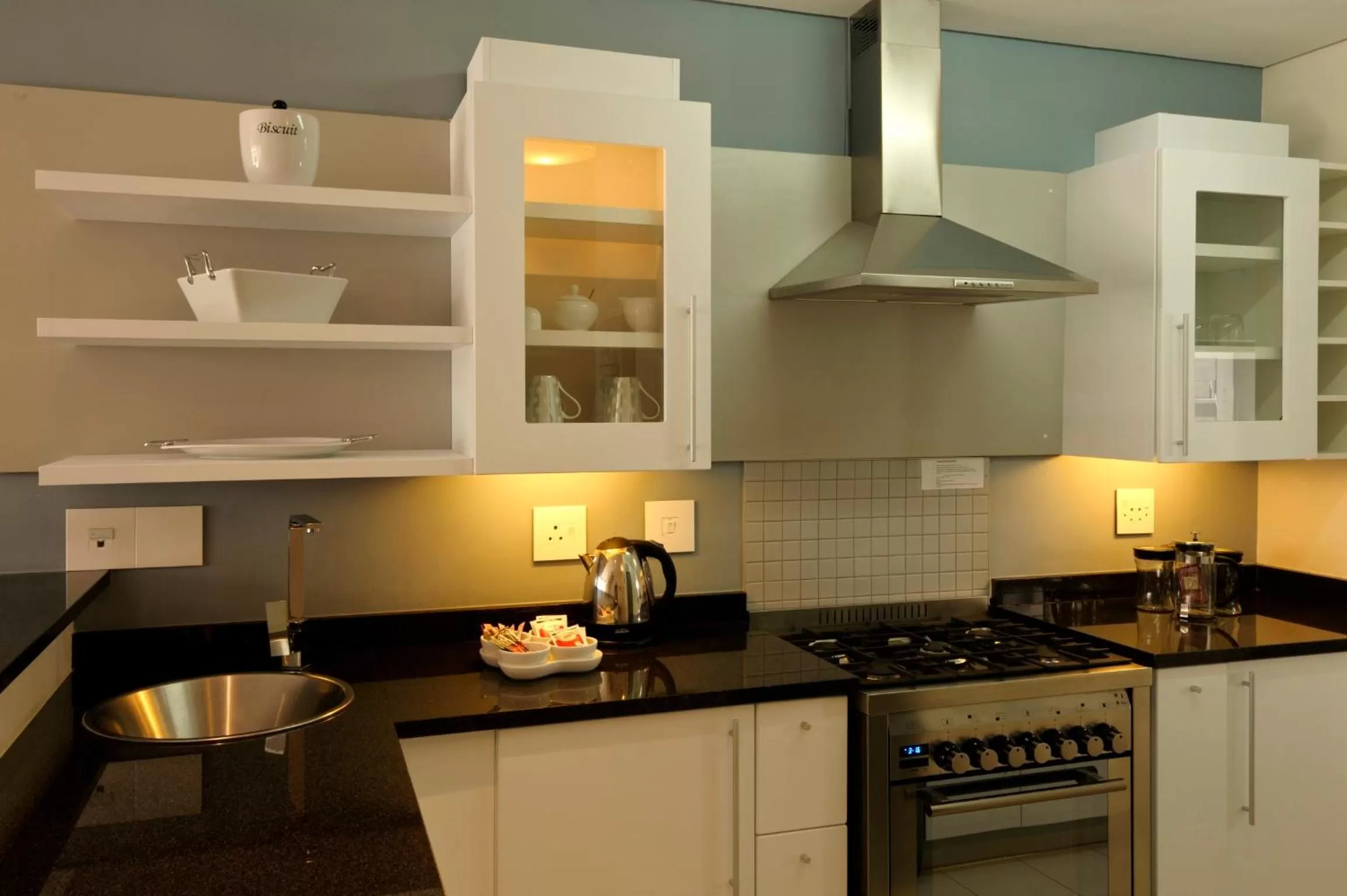 Kitchen or kitchenette in Whale Coast All-Suite-Hotel - DCC Hotel Group