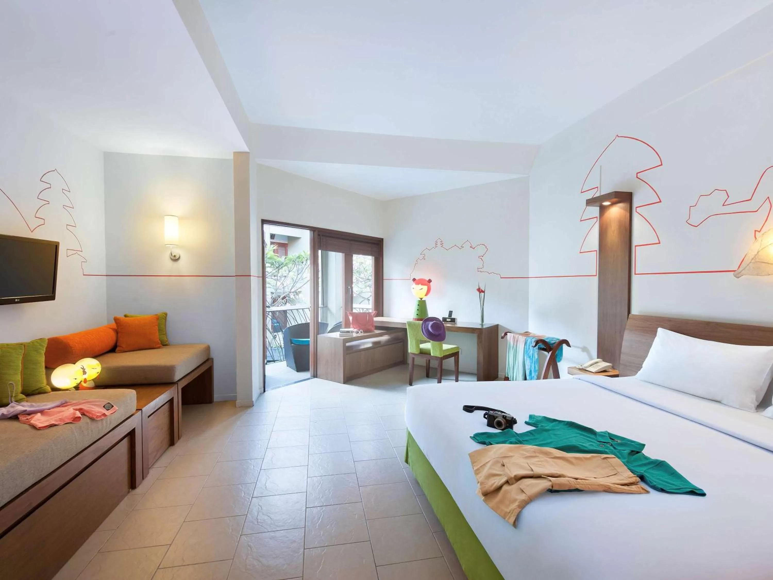Photo of the whole room, Bed in ibis Styles Bali Legian
