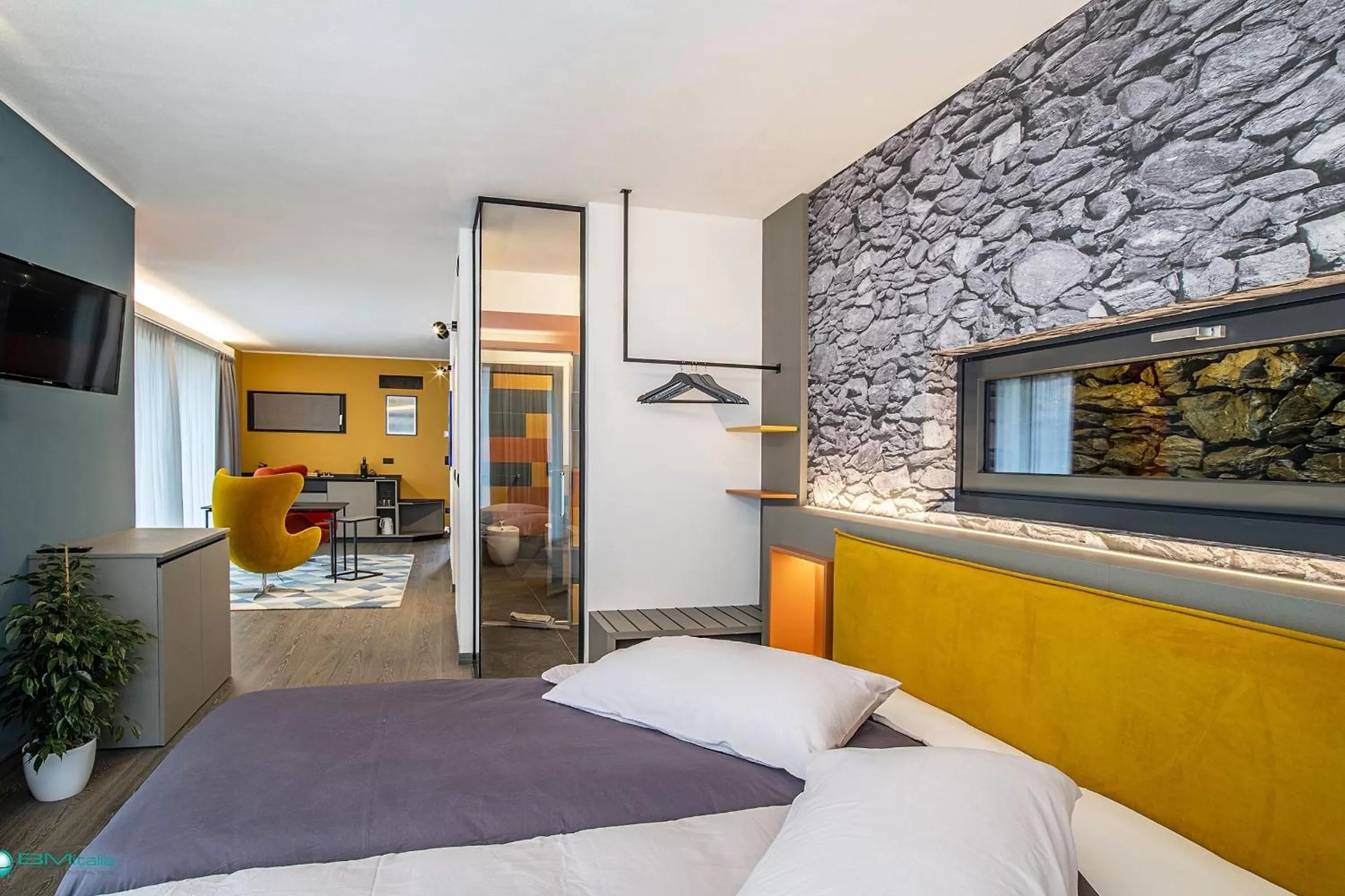 Bed in Cà Rossa #GLAMOUR