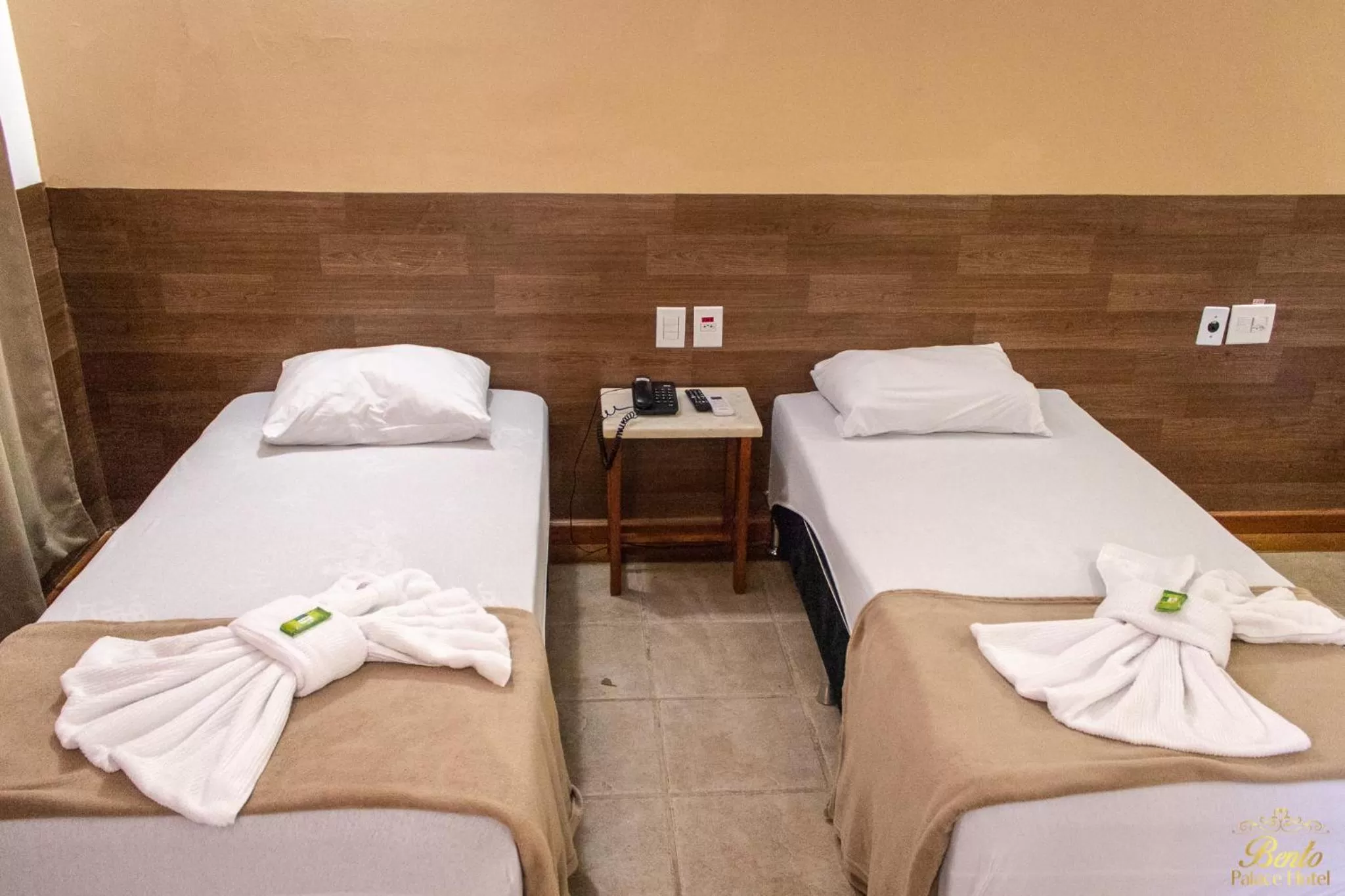 Bed in Bento palace hotel