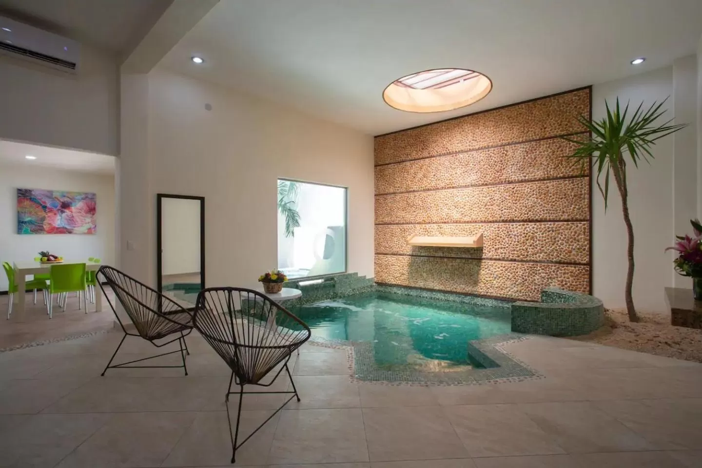 Seating area in Casa Kaoba Hotel & Suites