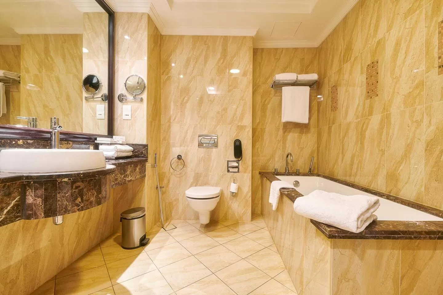 Toilet in Bahi Ajman Palace Hotel