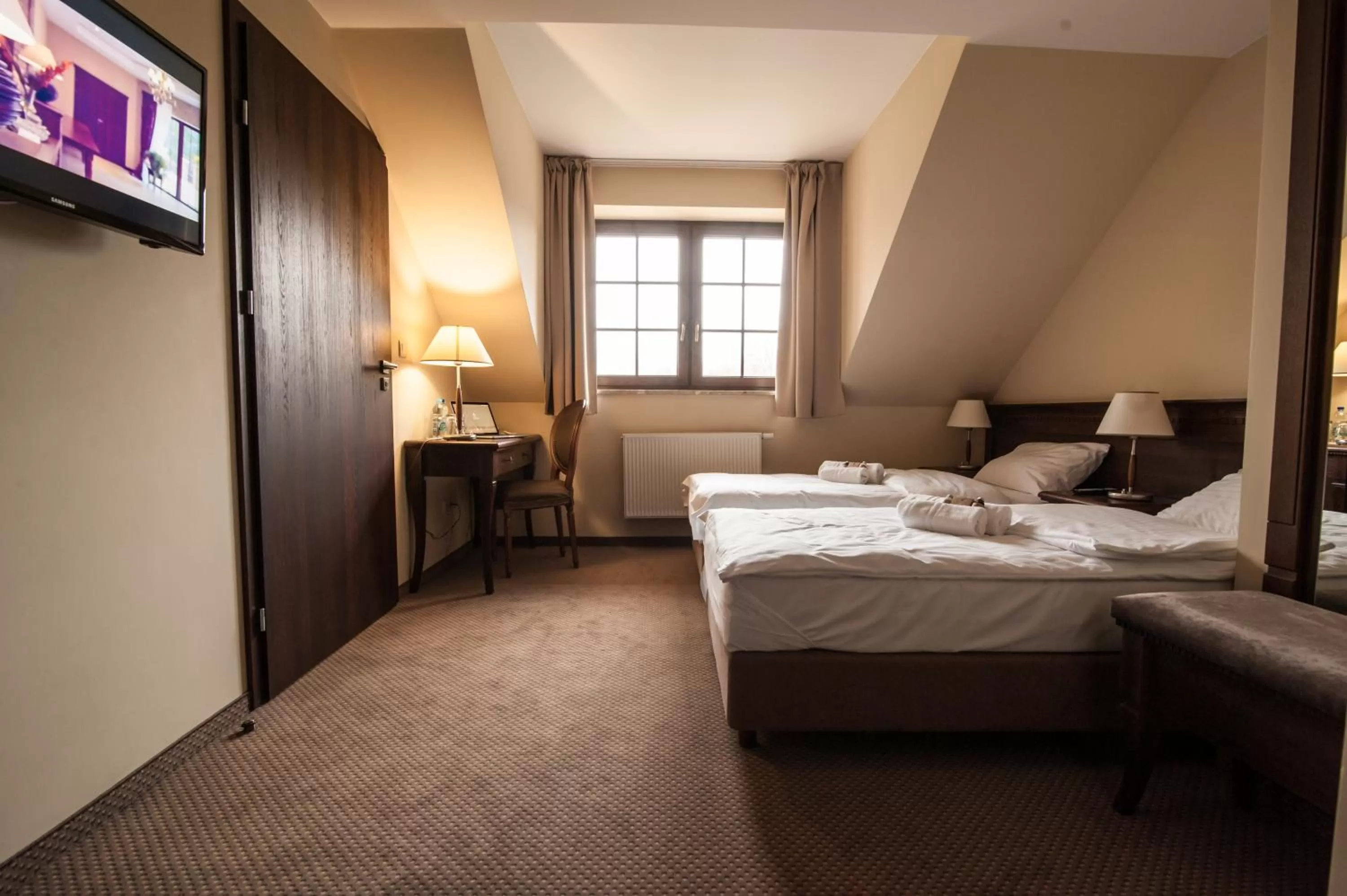 Bed in ForRest Hotel & Restaurant