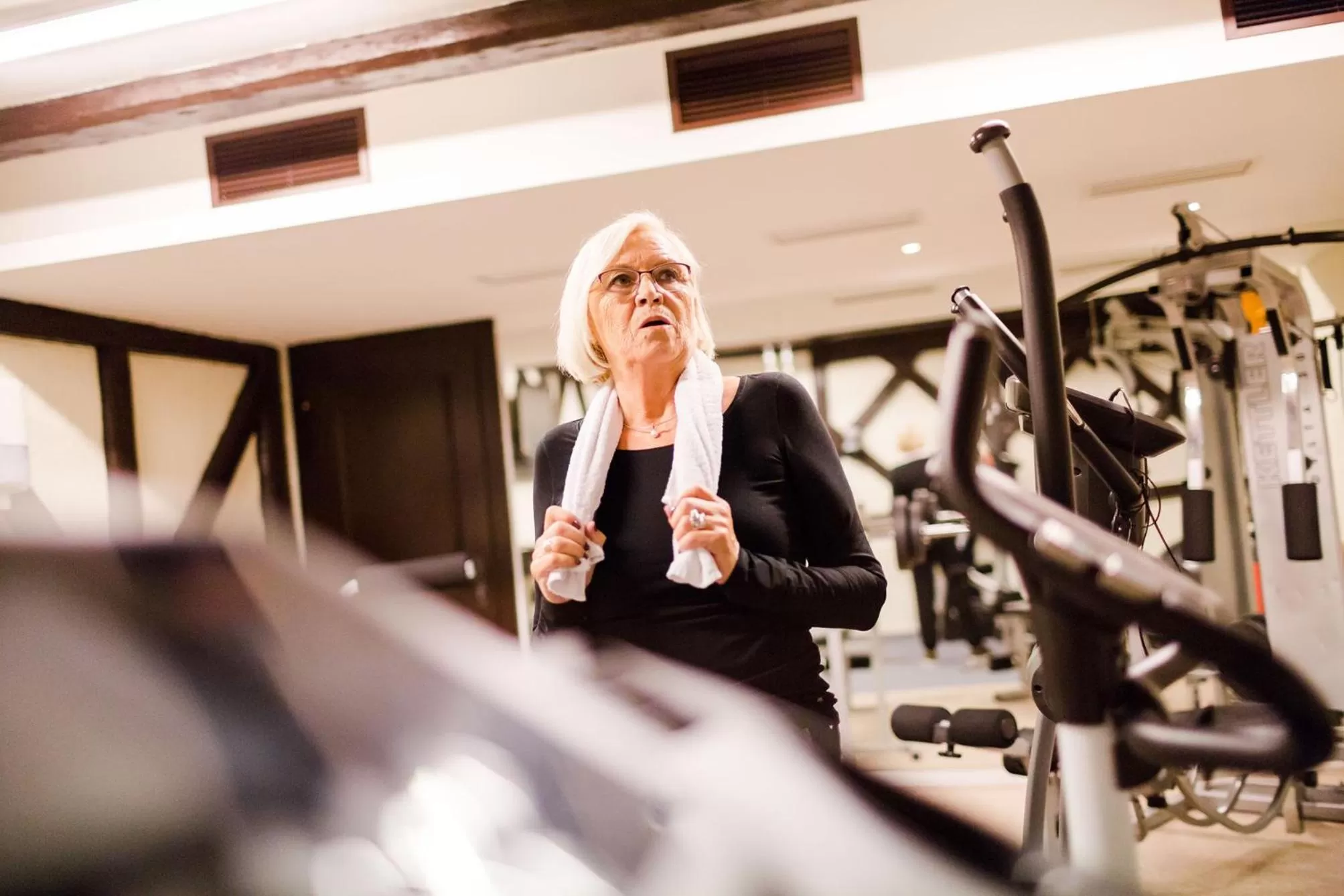 Fitness centre/facilities in Parkhotel Krone