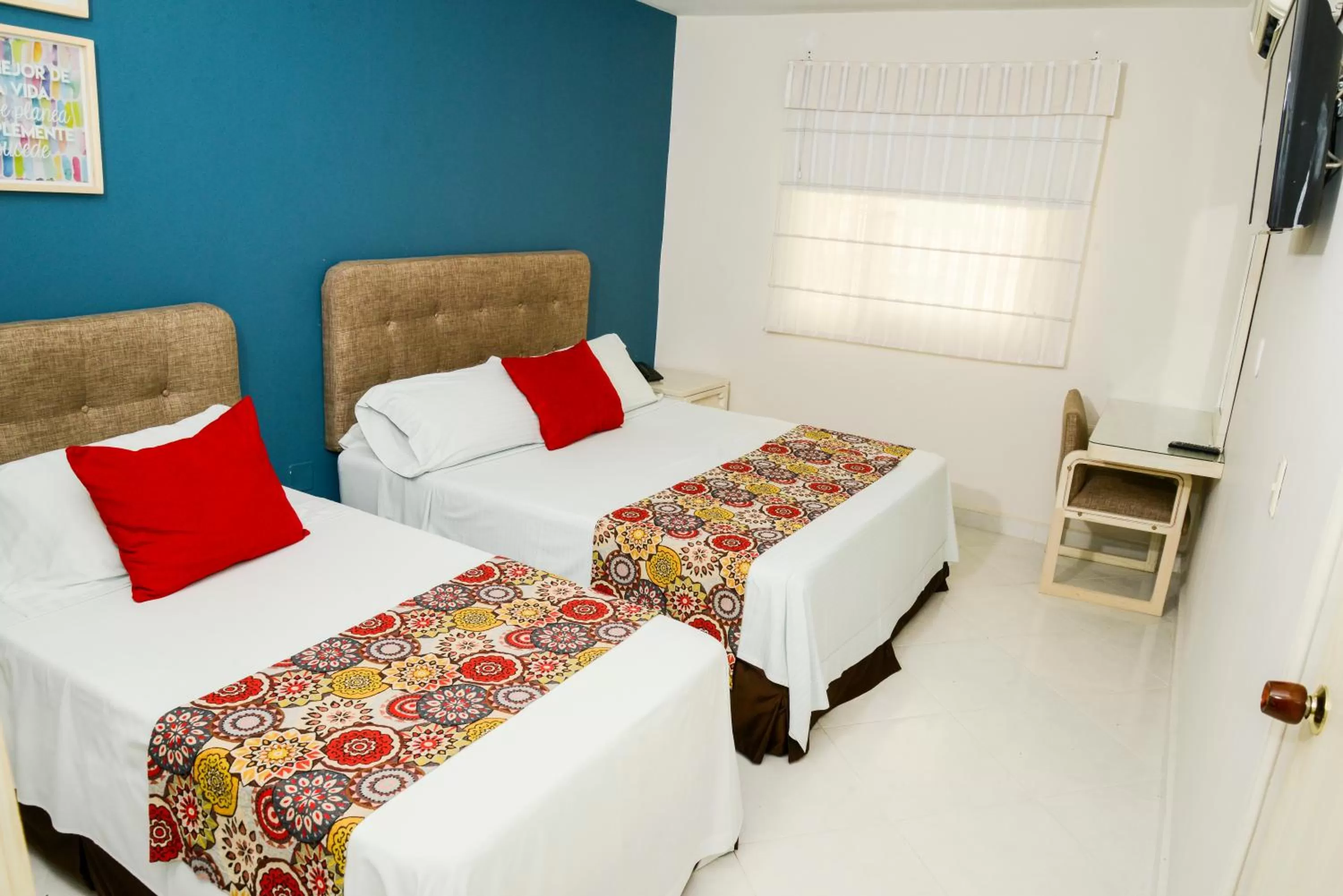 Bed in Hotel Prado 34 West