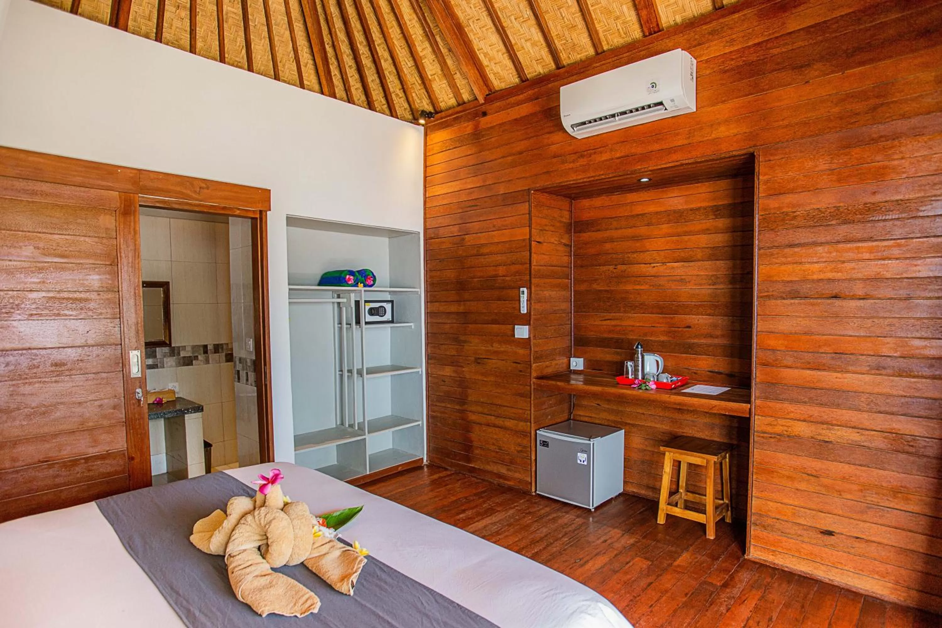 Bedroom in Nusa Veranda Sunset Villas & Restaurant