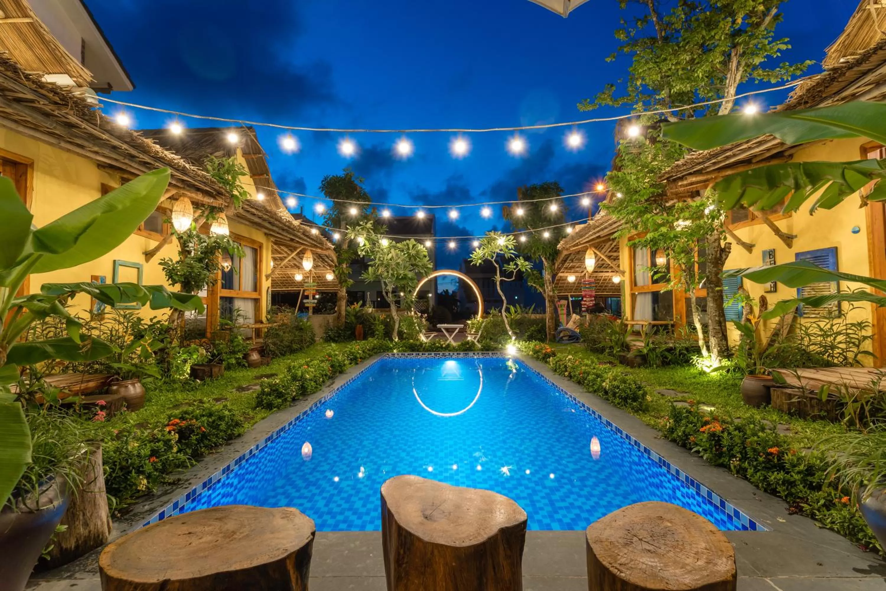 Swimming Pool in La Belle Anbang Homestay