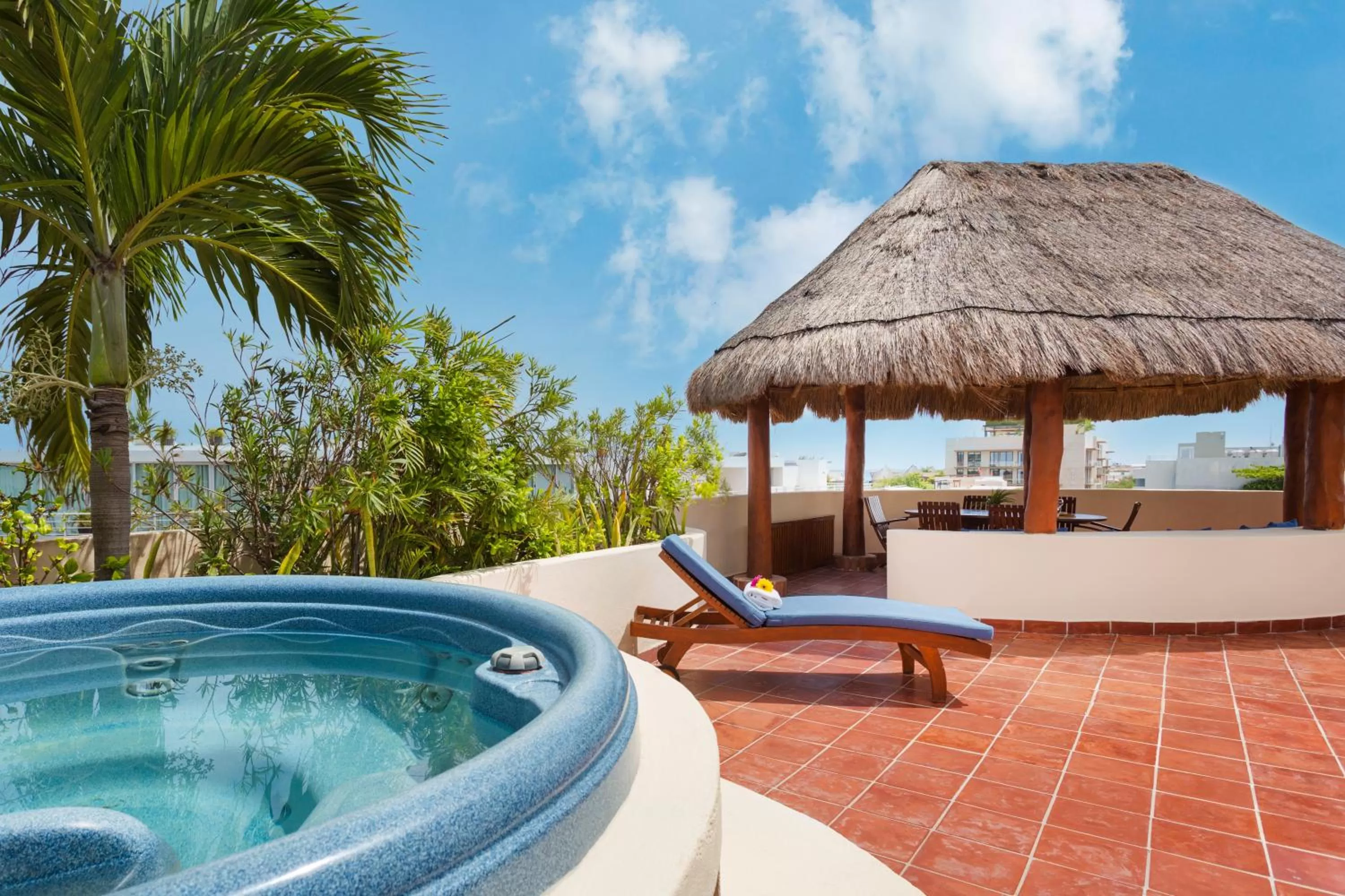 Hot Tub in Porto Playa Condo Hotel and Beach Club