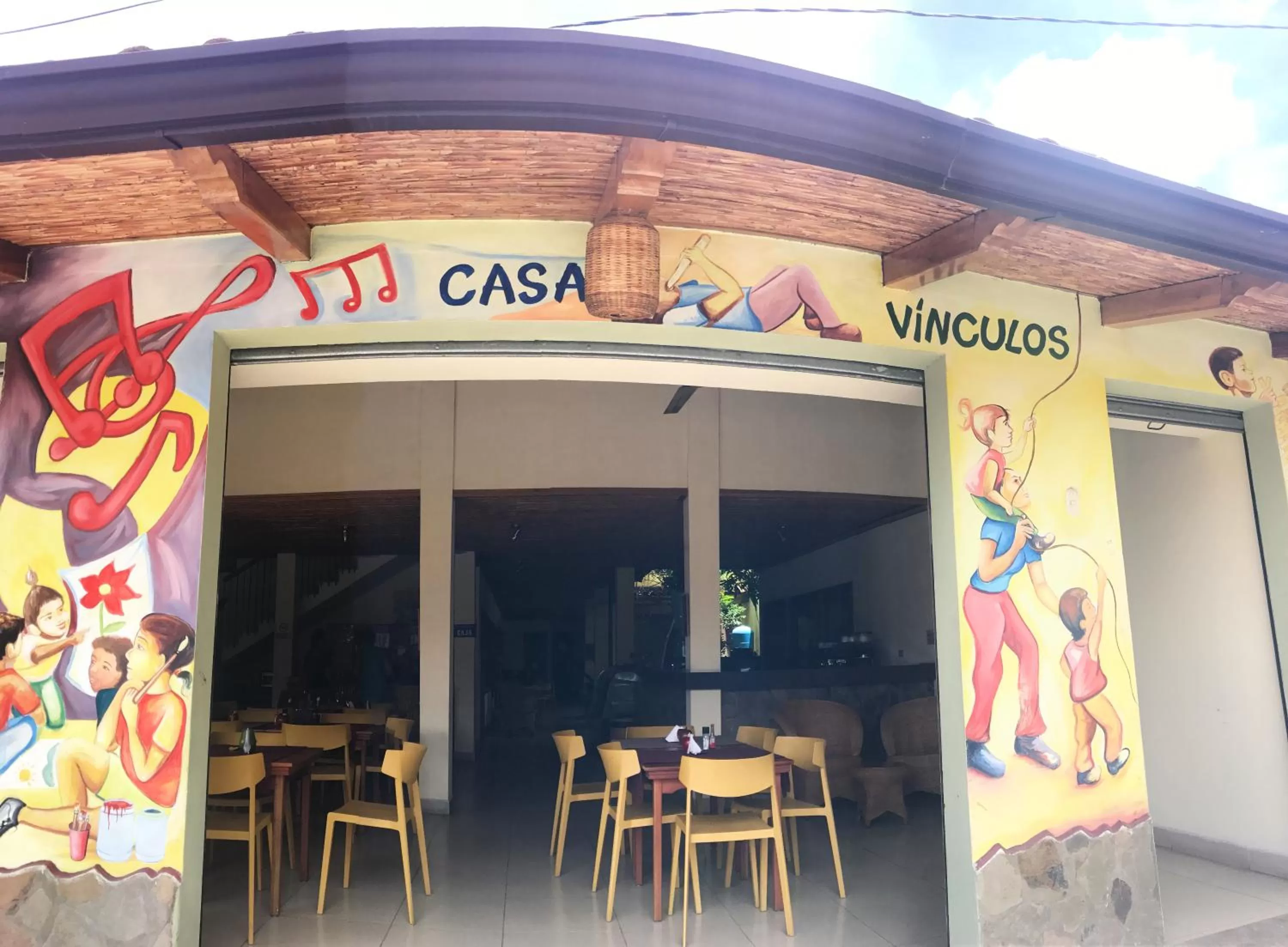 Restaurant/places to eat in Hotel Casa Vínculos