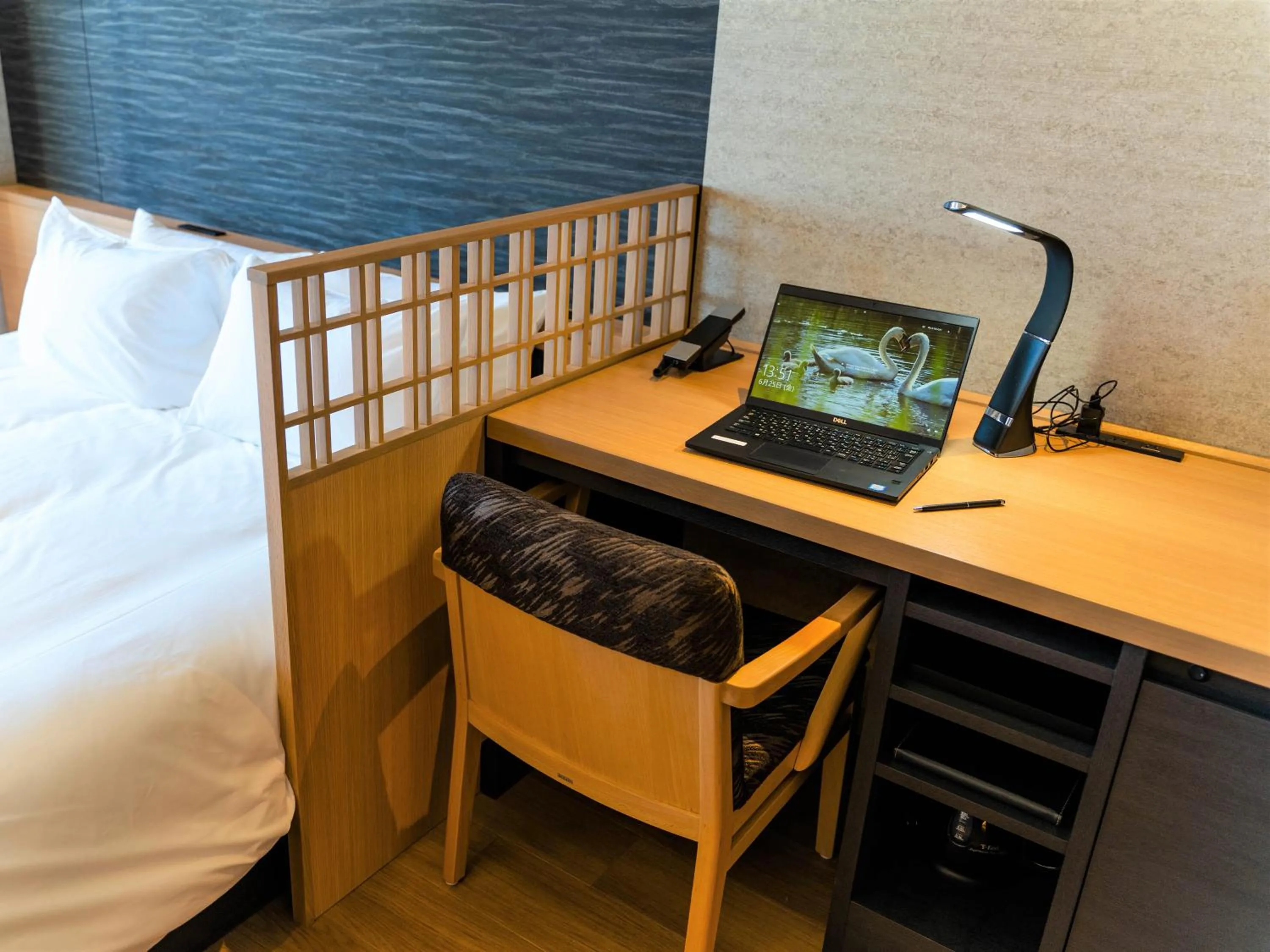 Sea view, Bed in Hakodate Yunokawa Onsen Umi to Akari Hewitt Resort