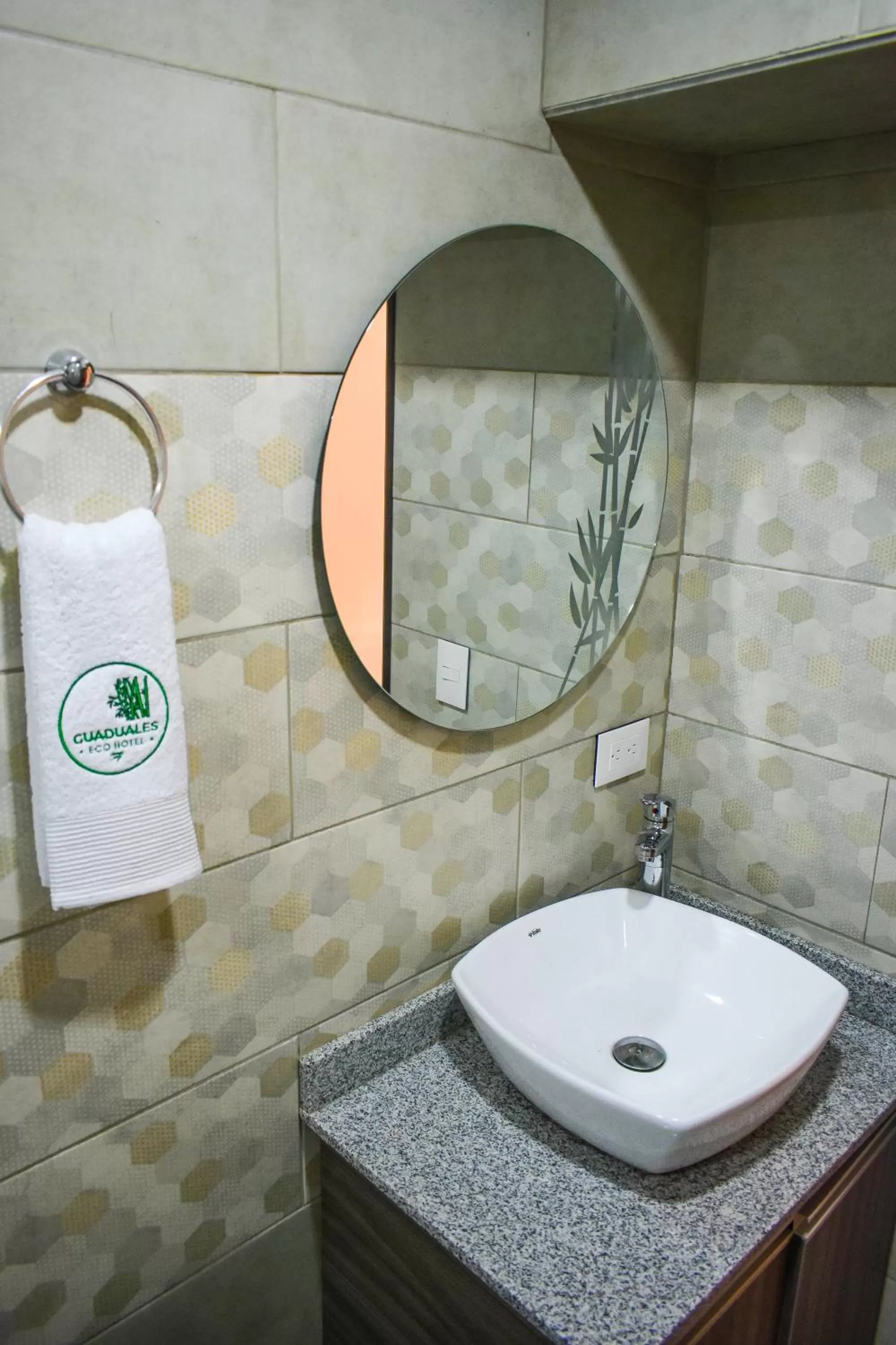 Bathroom in Guaduales Ecohotel