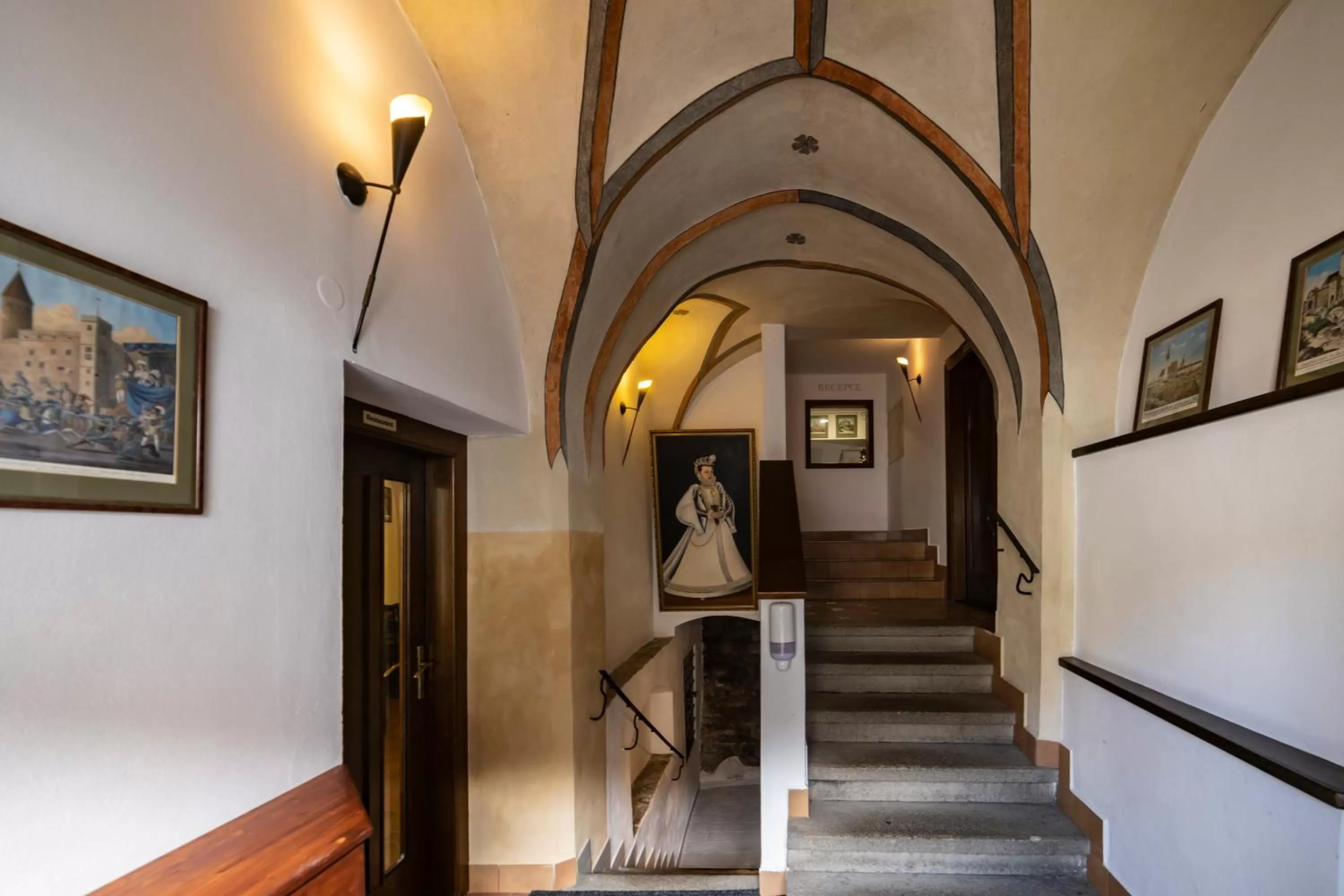 Property building, Lobby/Reception in Hotel Bílá Paní