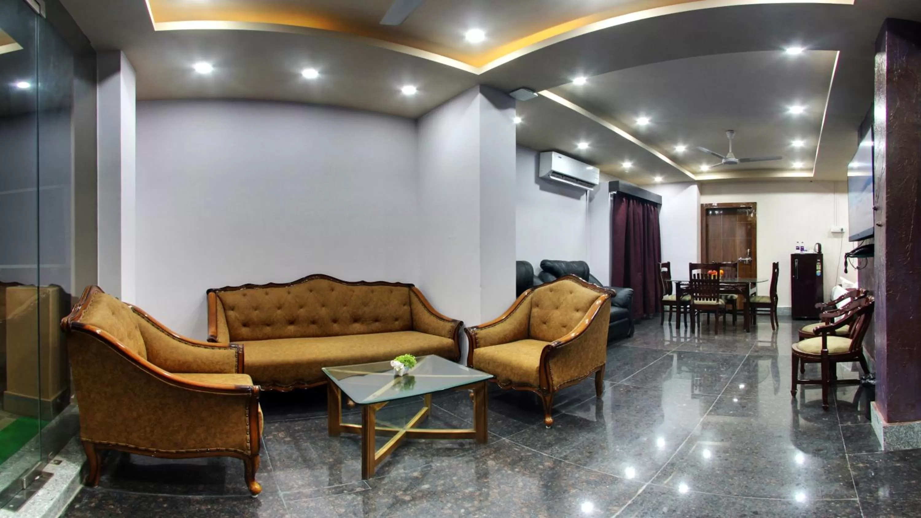 Seating Area in Bharalu Residency