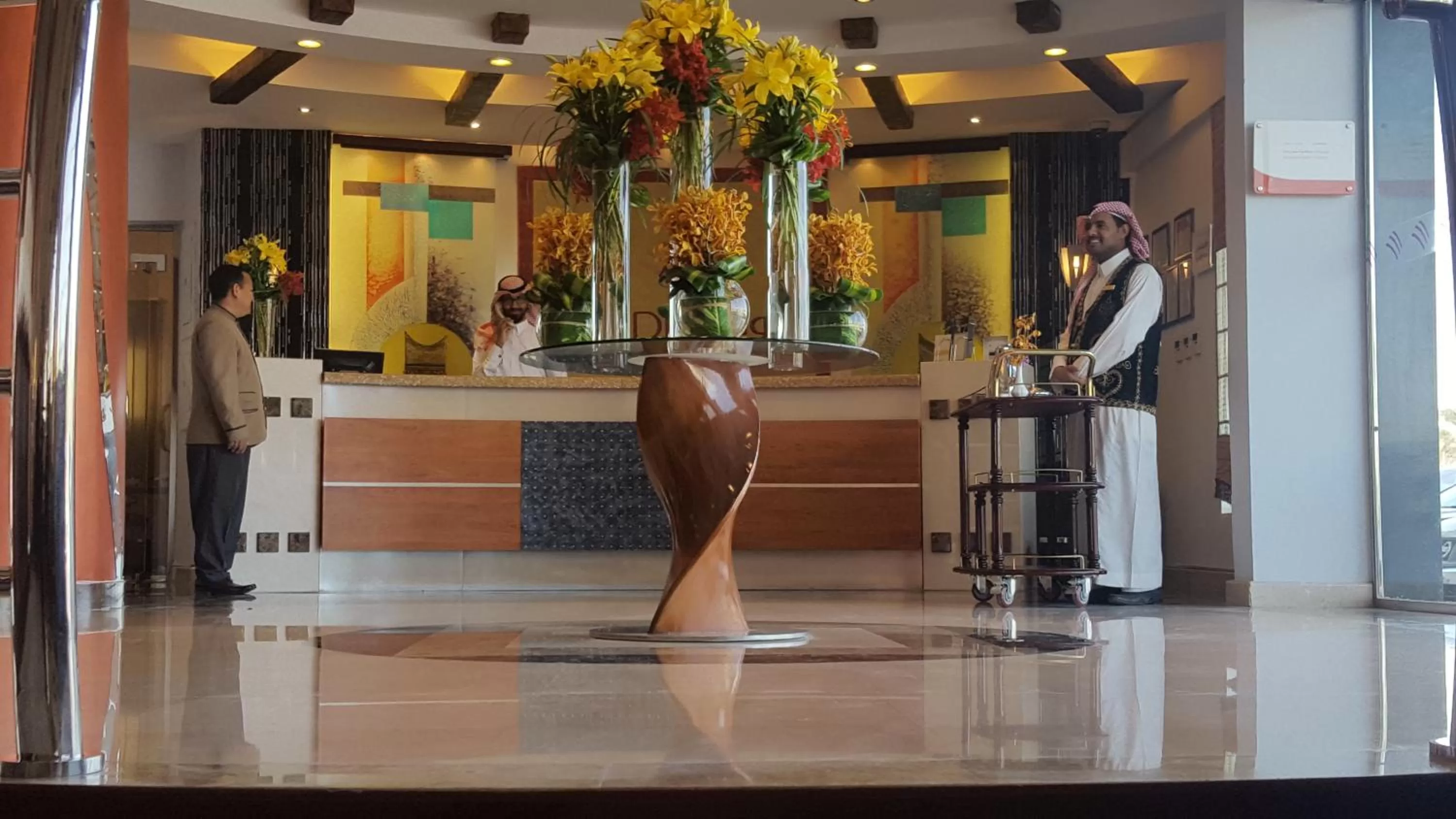 Staff in Boudl Al Masif