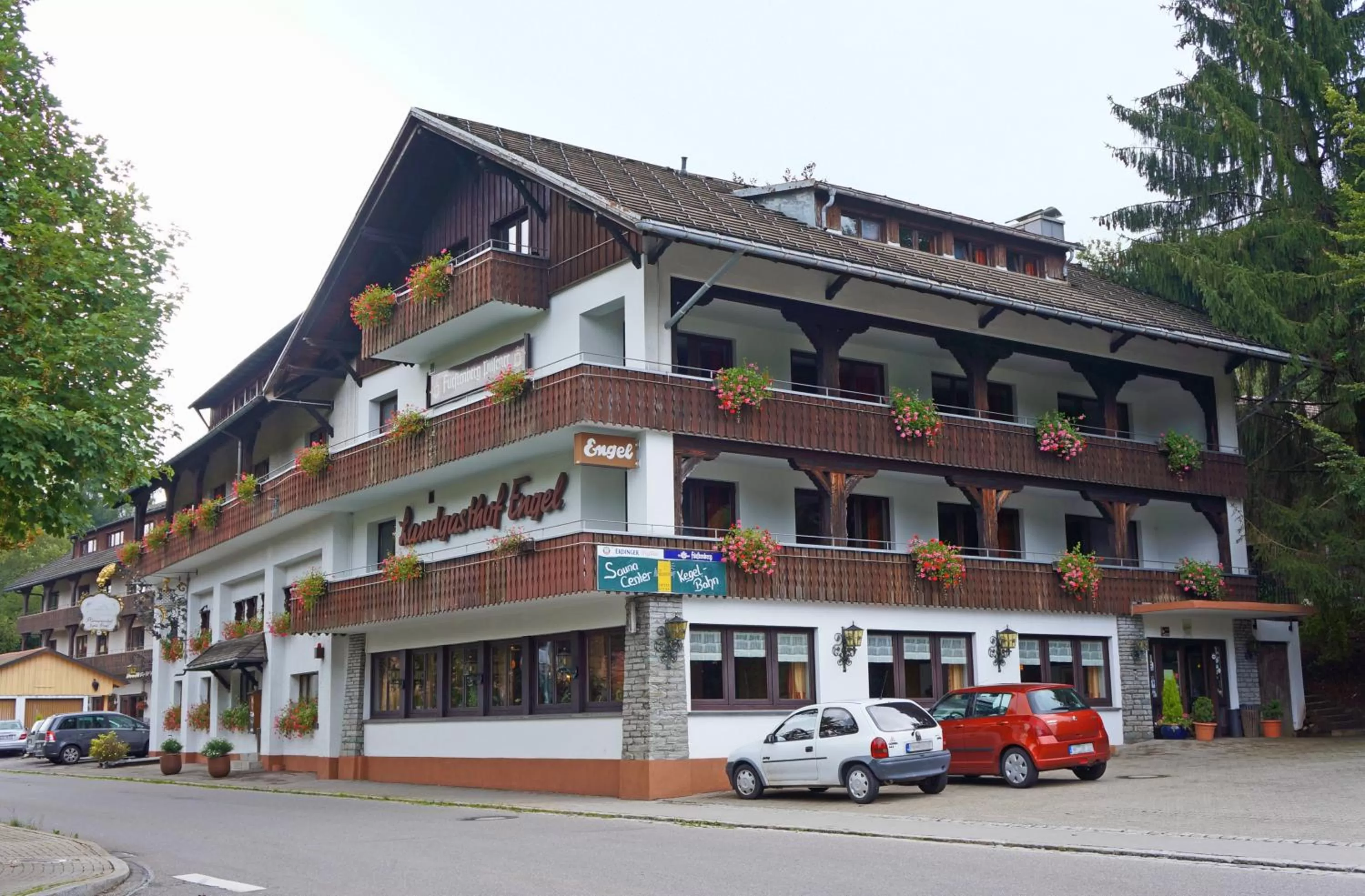 Property building in Alemannenhof Hotel Engel