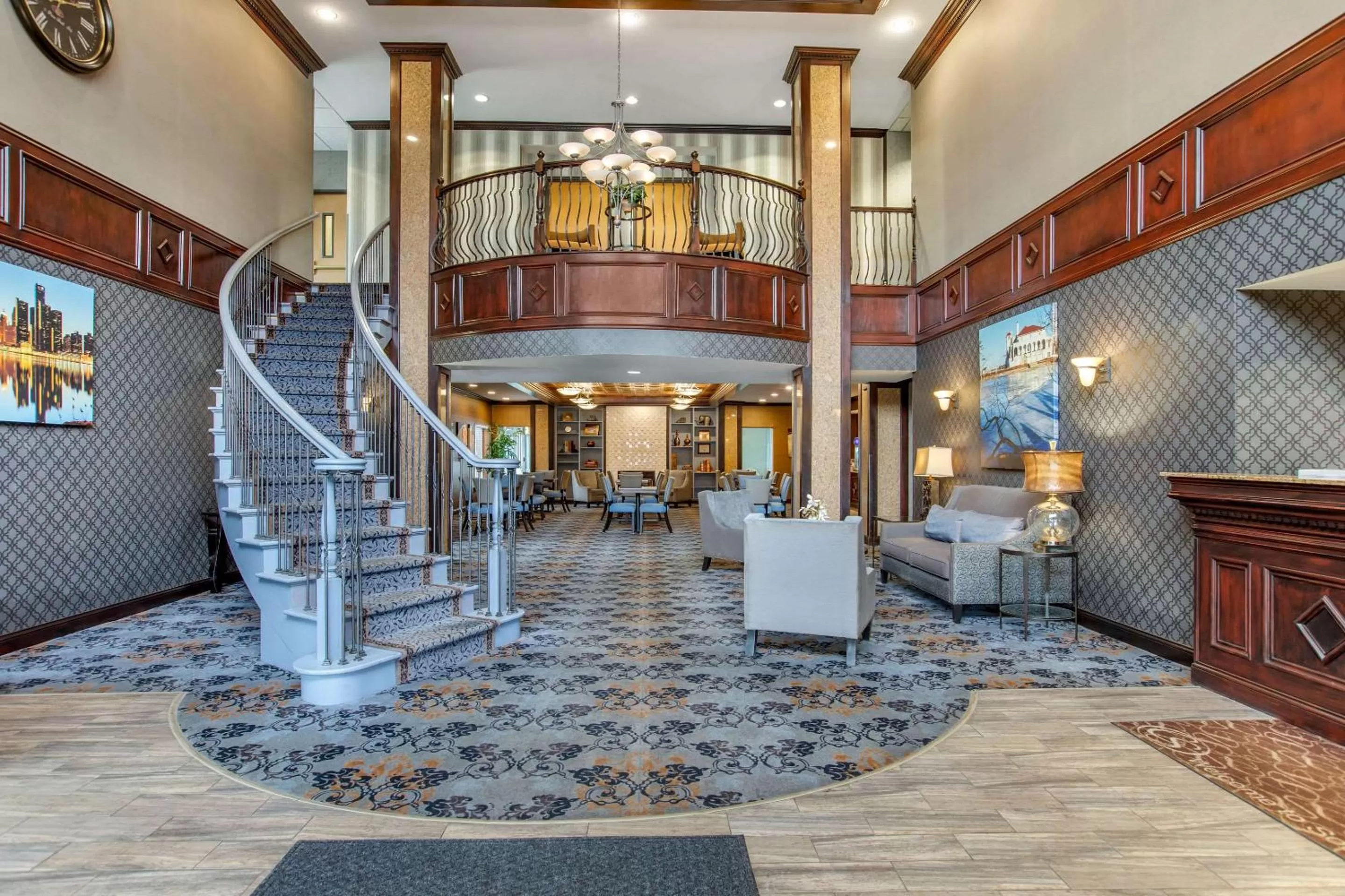 Lobby or reception in Comfort Suites Southgate-Detroit