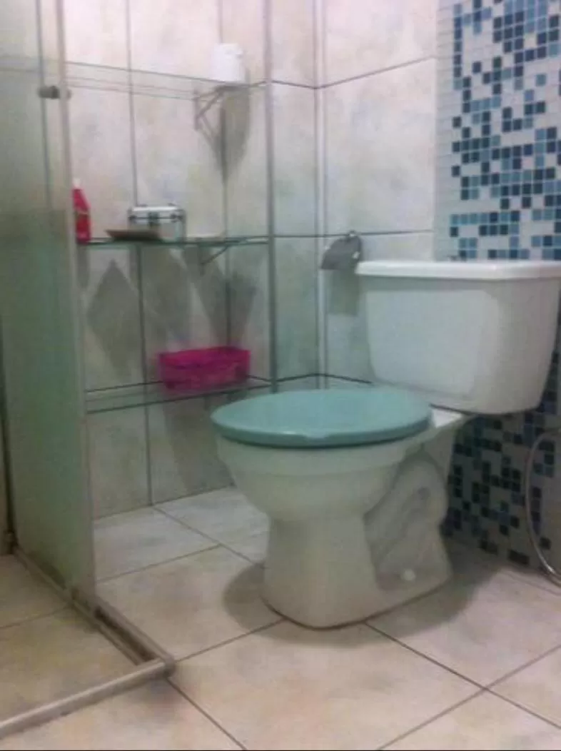 Bathroom in Pousada do Ribeirão