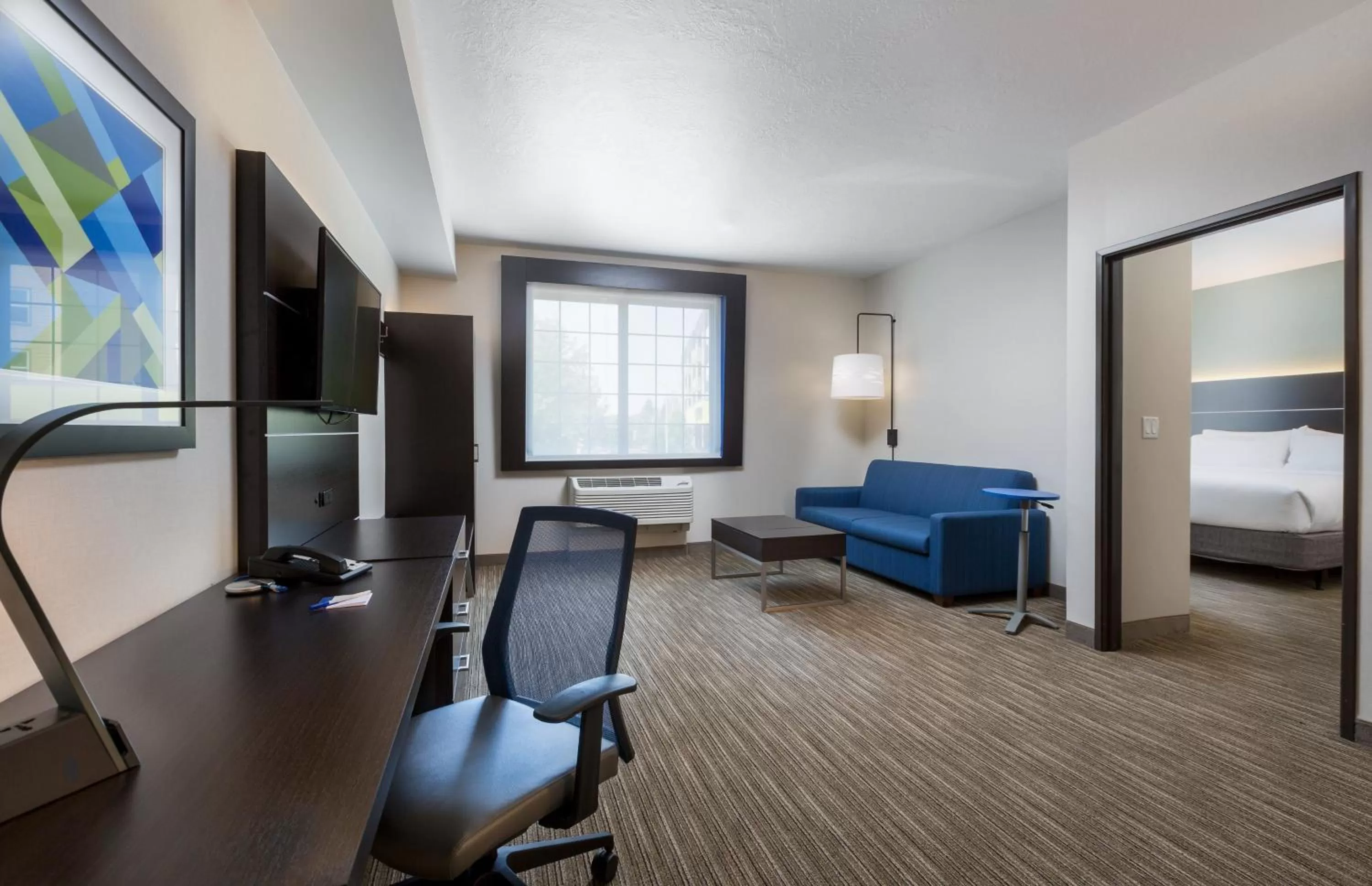 Bedroom, Bed in Holiday Inn Express Hotel & Suites Eugene Downtown - University by IHG