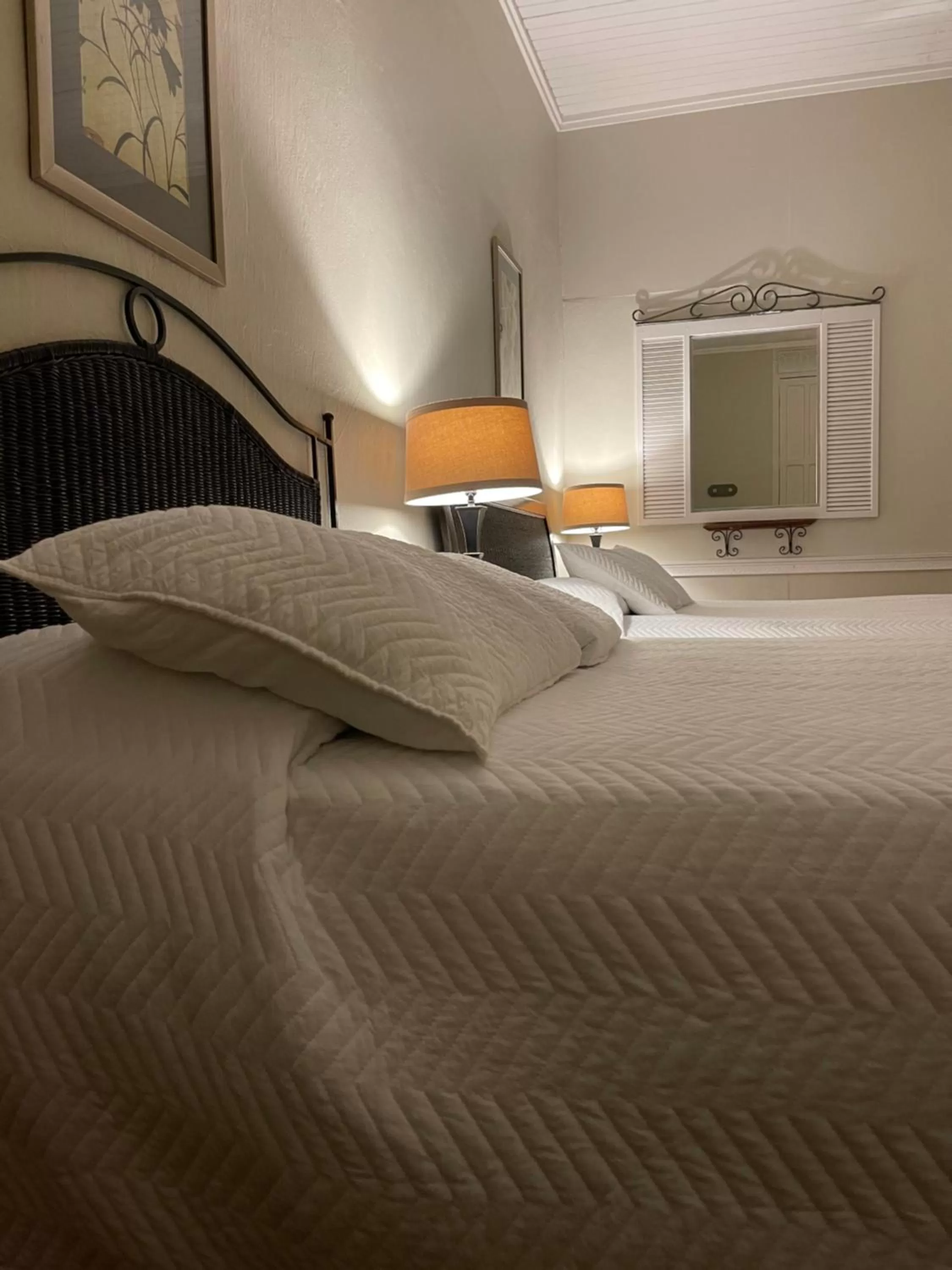 Bed in Boutique Hotel Belgica