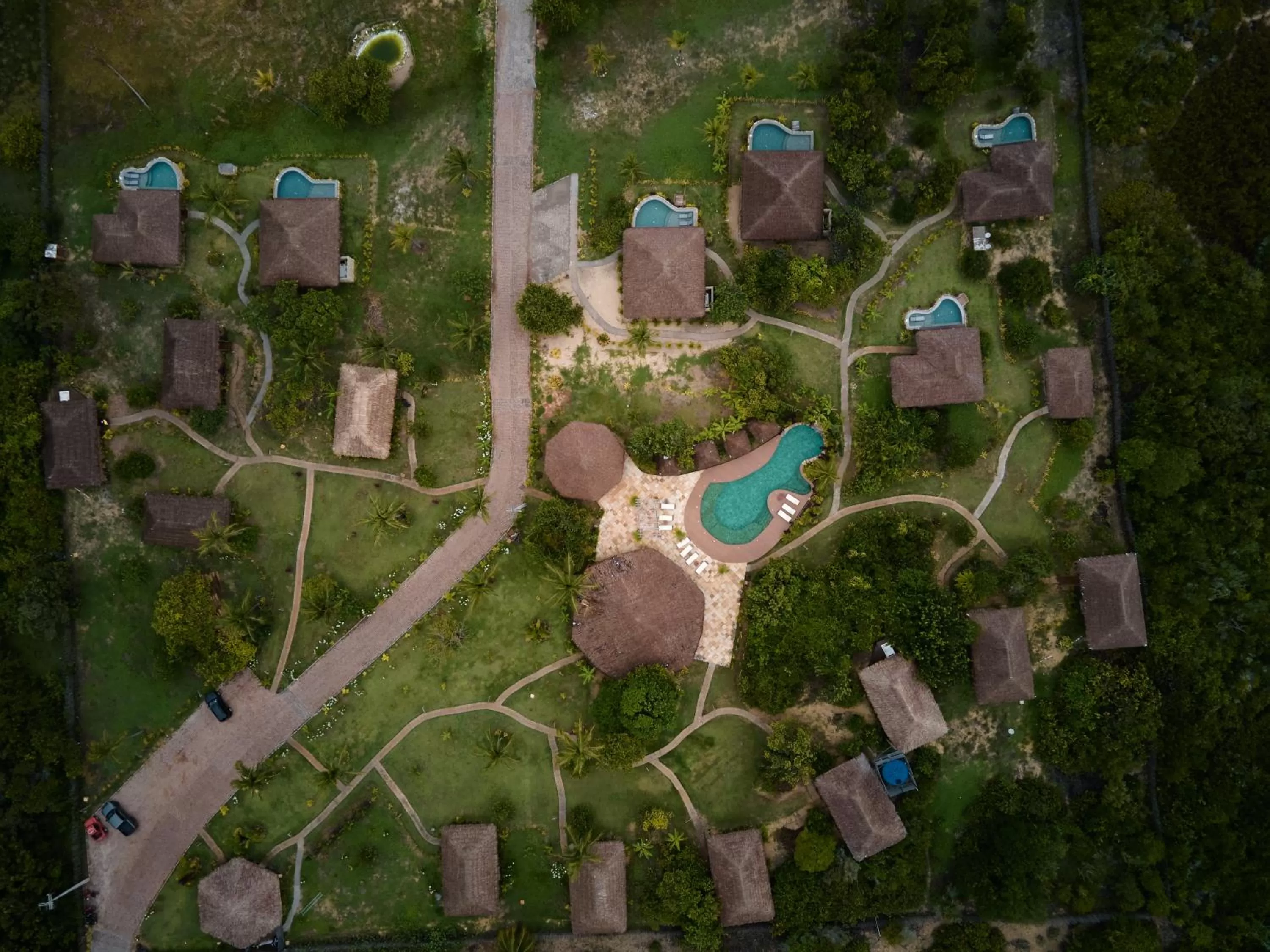 Bird's eye view, Bird's-eye View in Kauli Seadi Beach Hotel