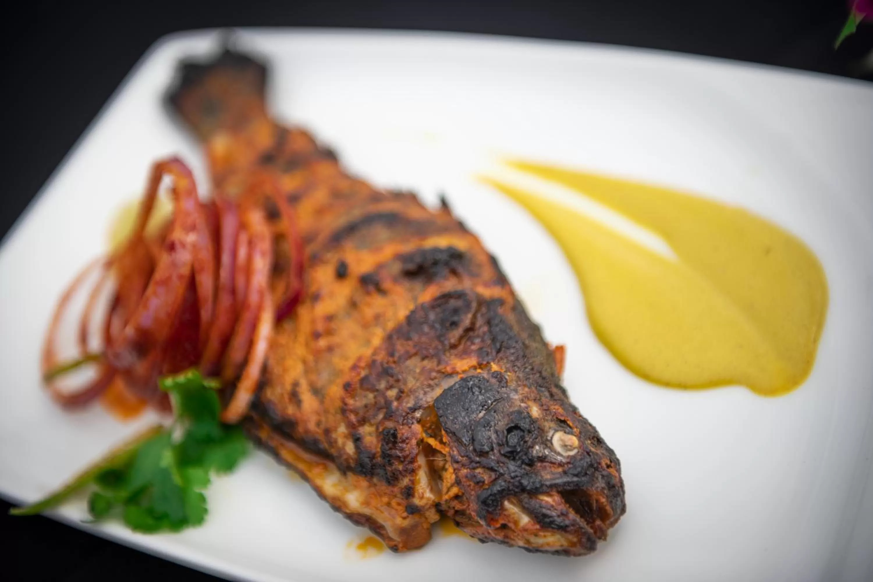 Food close-up in Radisson Blu Resort Dharamshala