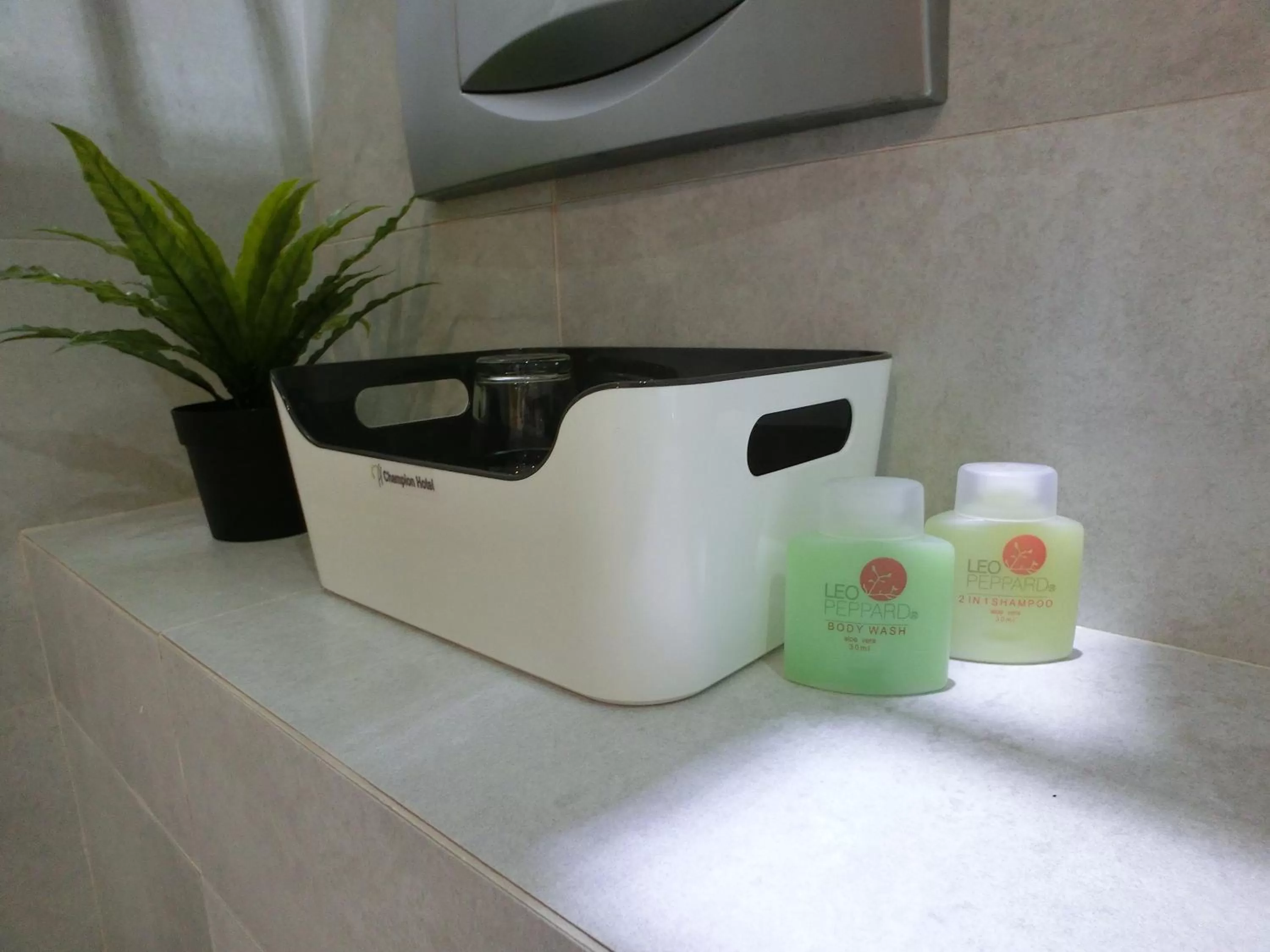 Decorative detail in Champion Hotel