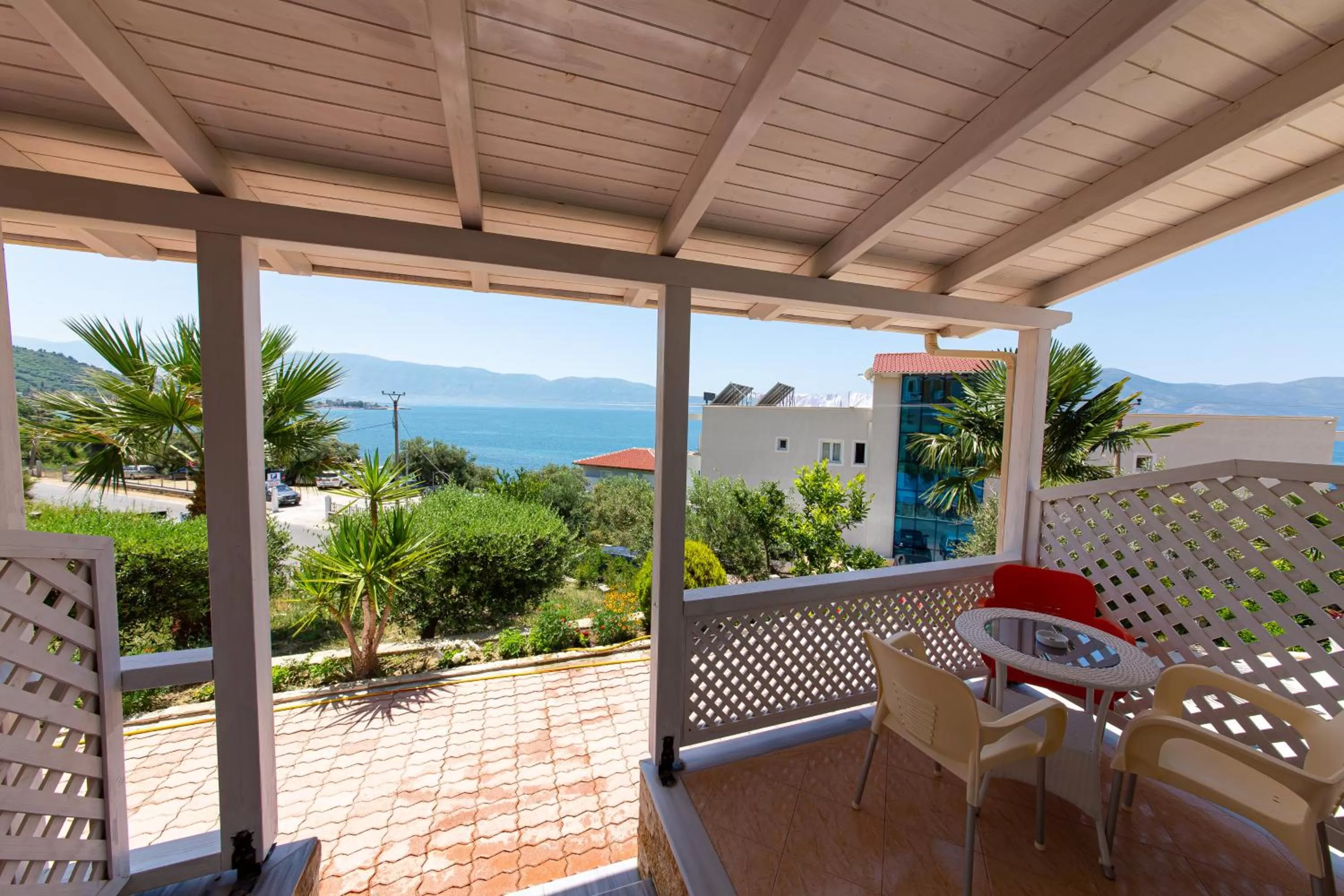 Bedroom, Balcony/Terrace in Hotel Roi