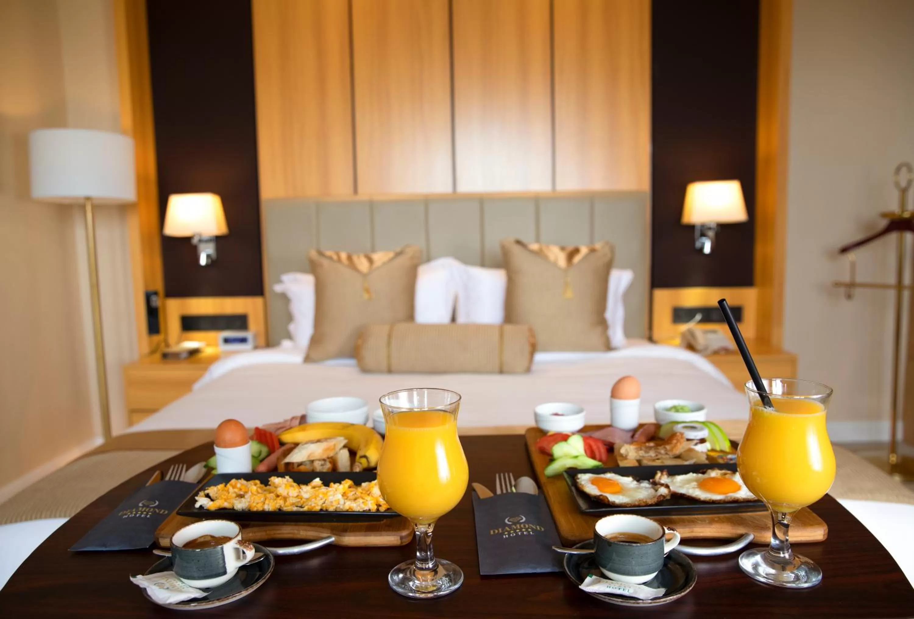 Breakfast, Bed in Hotel Diamond Prishtina