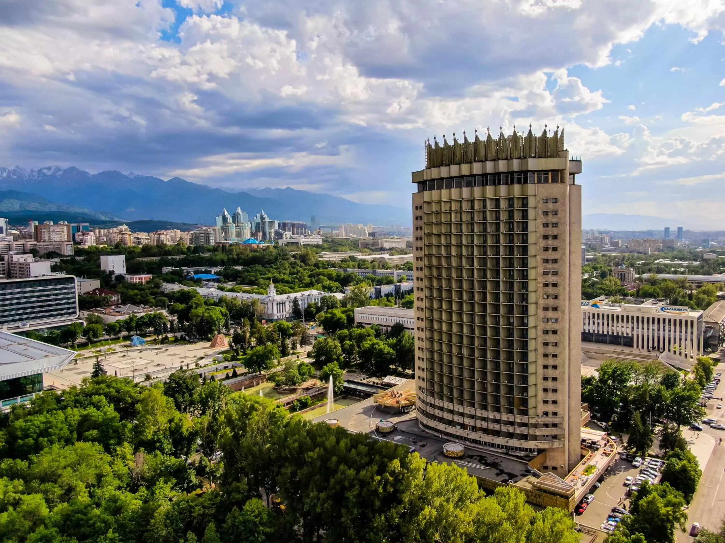 Property building, Bird's-eye View in Kazakhstan Express