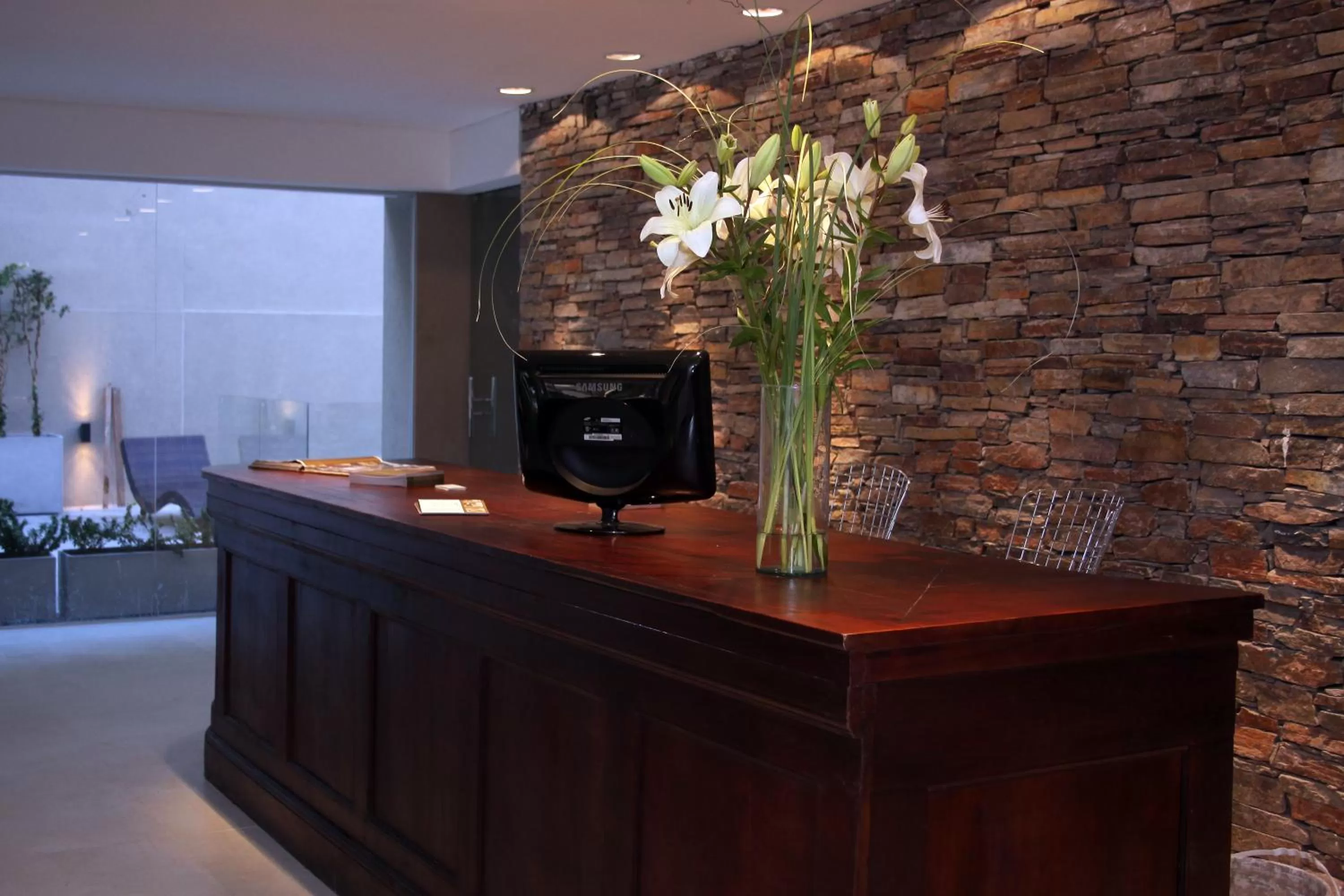 Lobby or reception in San Isidro Plaza Hotel