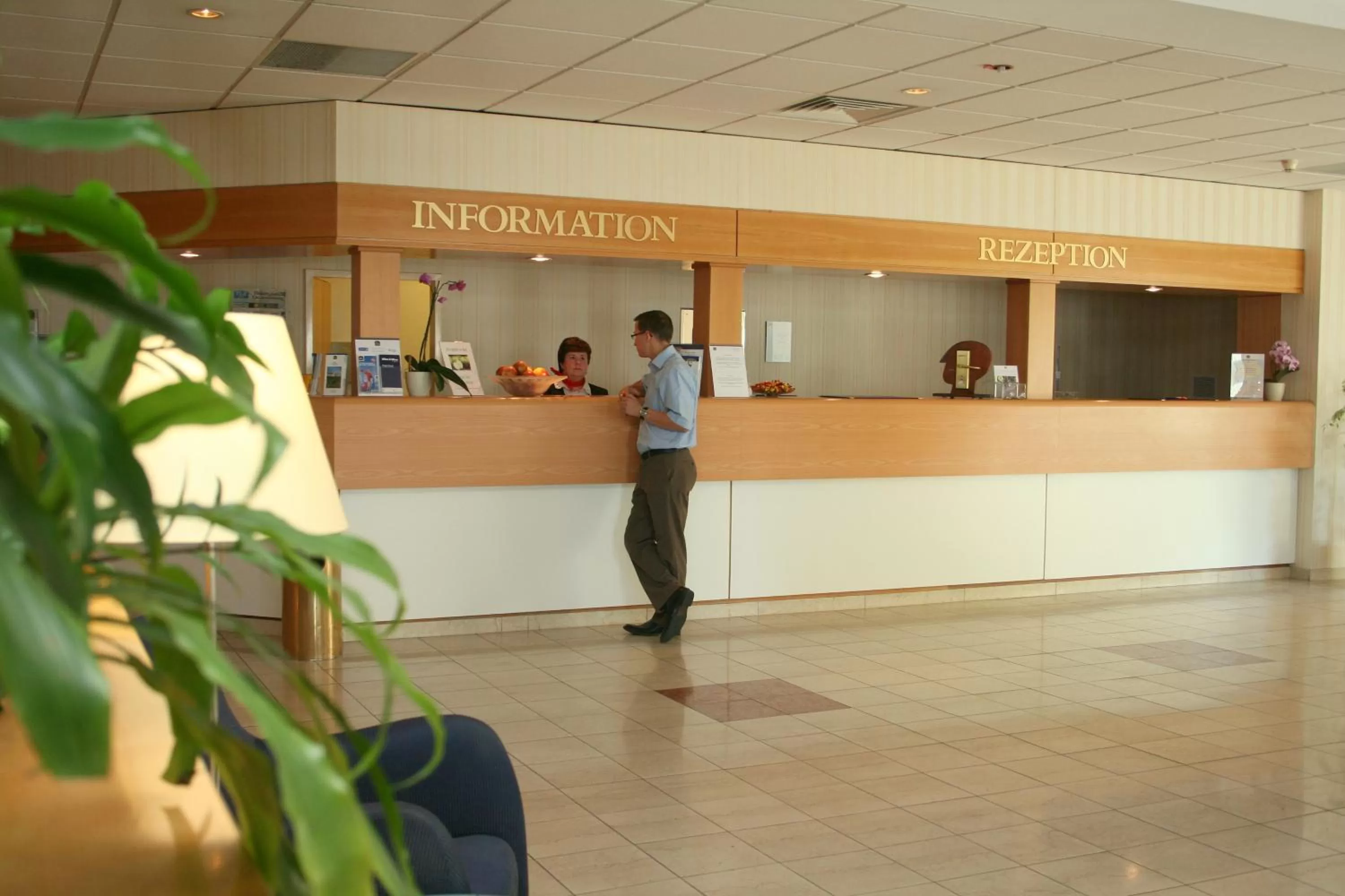 Lobby or reception in Best Western Hotel Jena