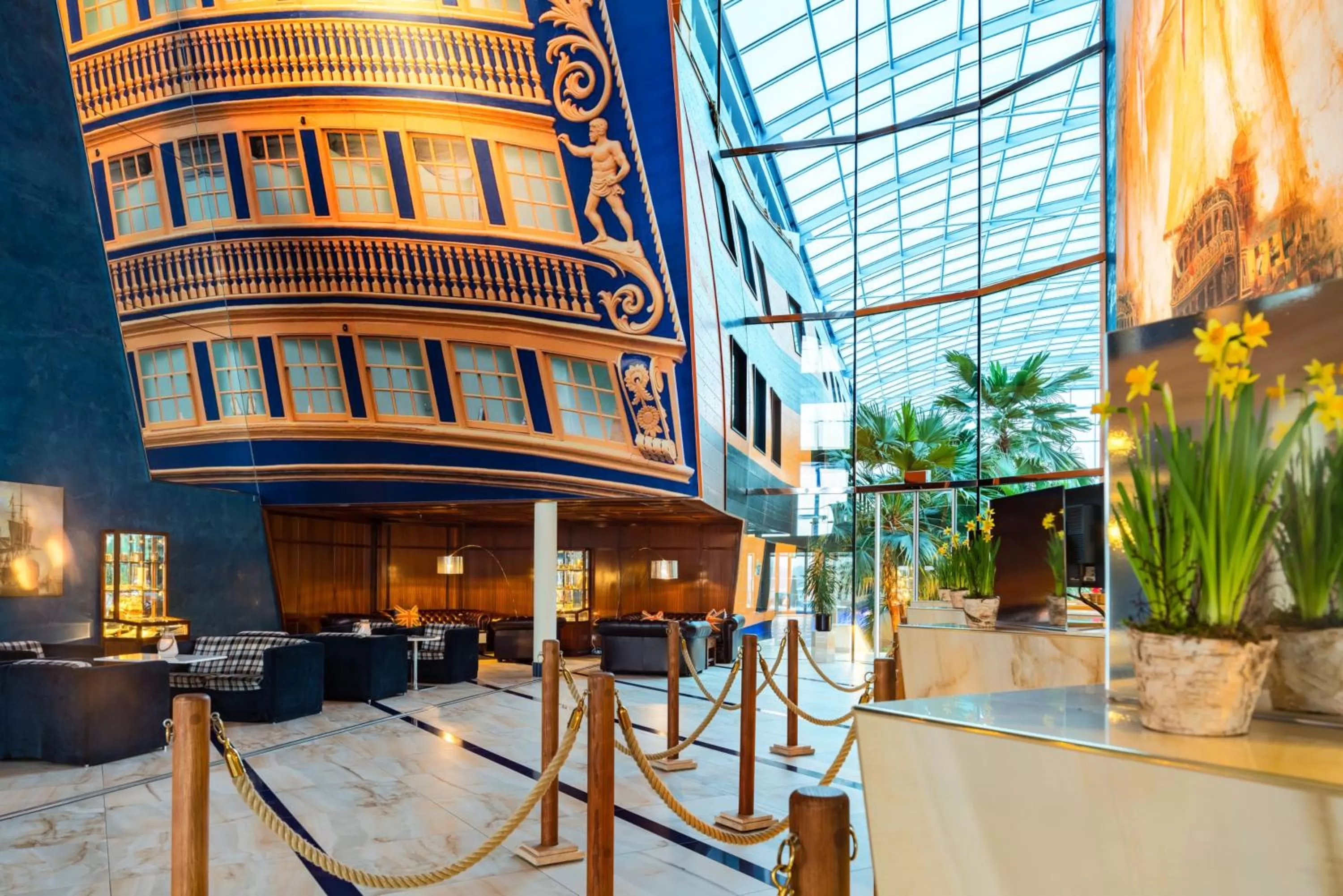 Lobby or reception in Hotel Victory Therme Erding