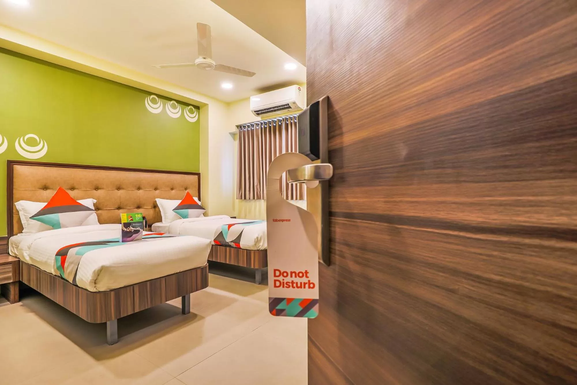 Bedroom, Bed in FabHotel Landmark Residency - Nr MIDC Turbhe