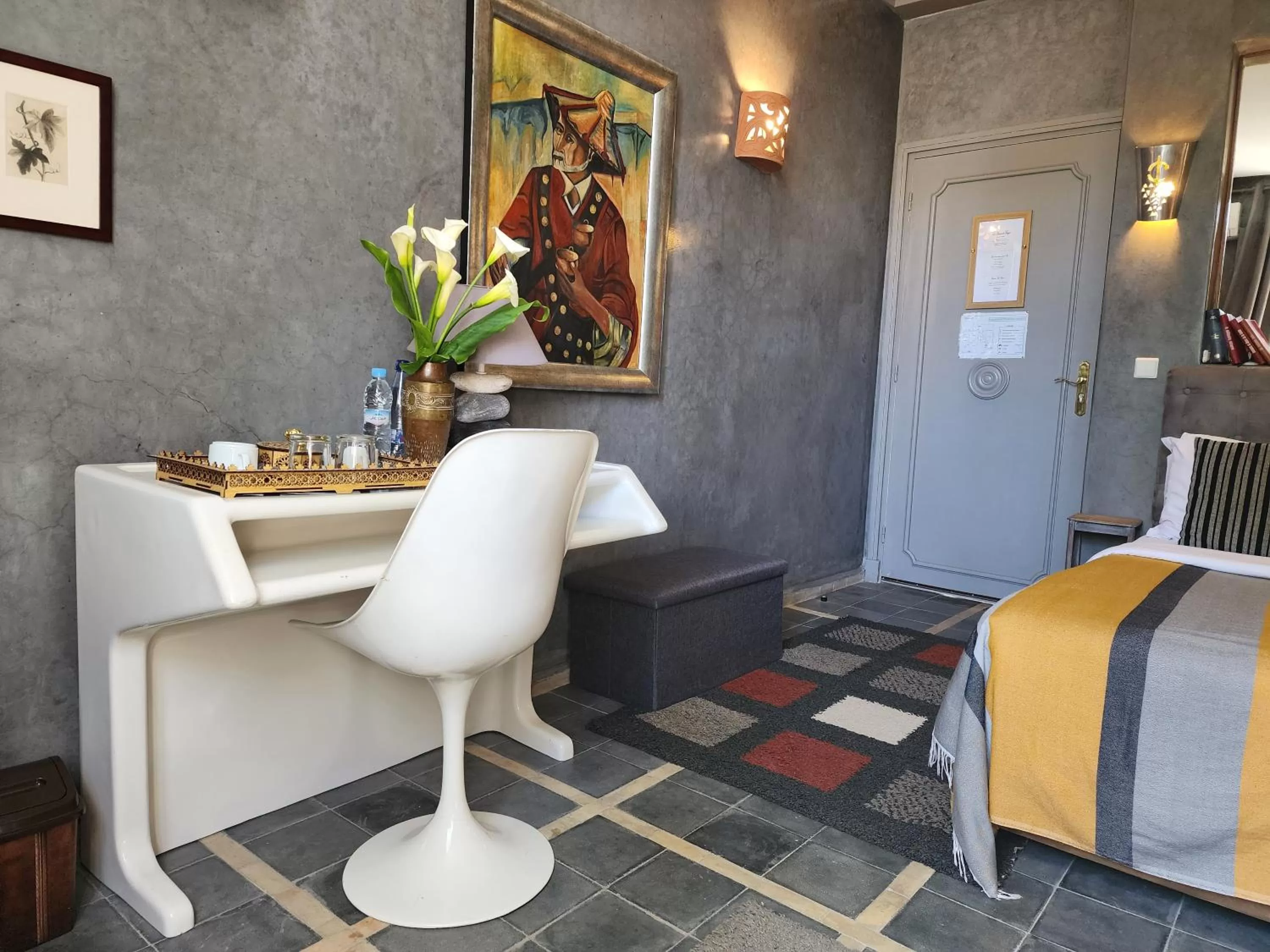 Seating area in La Maison de Tanger