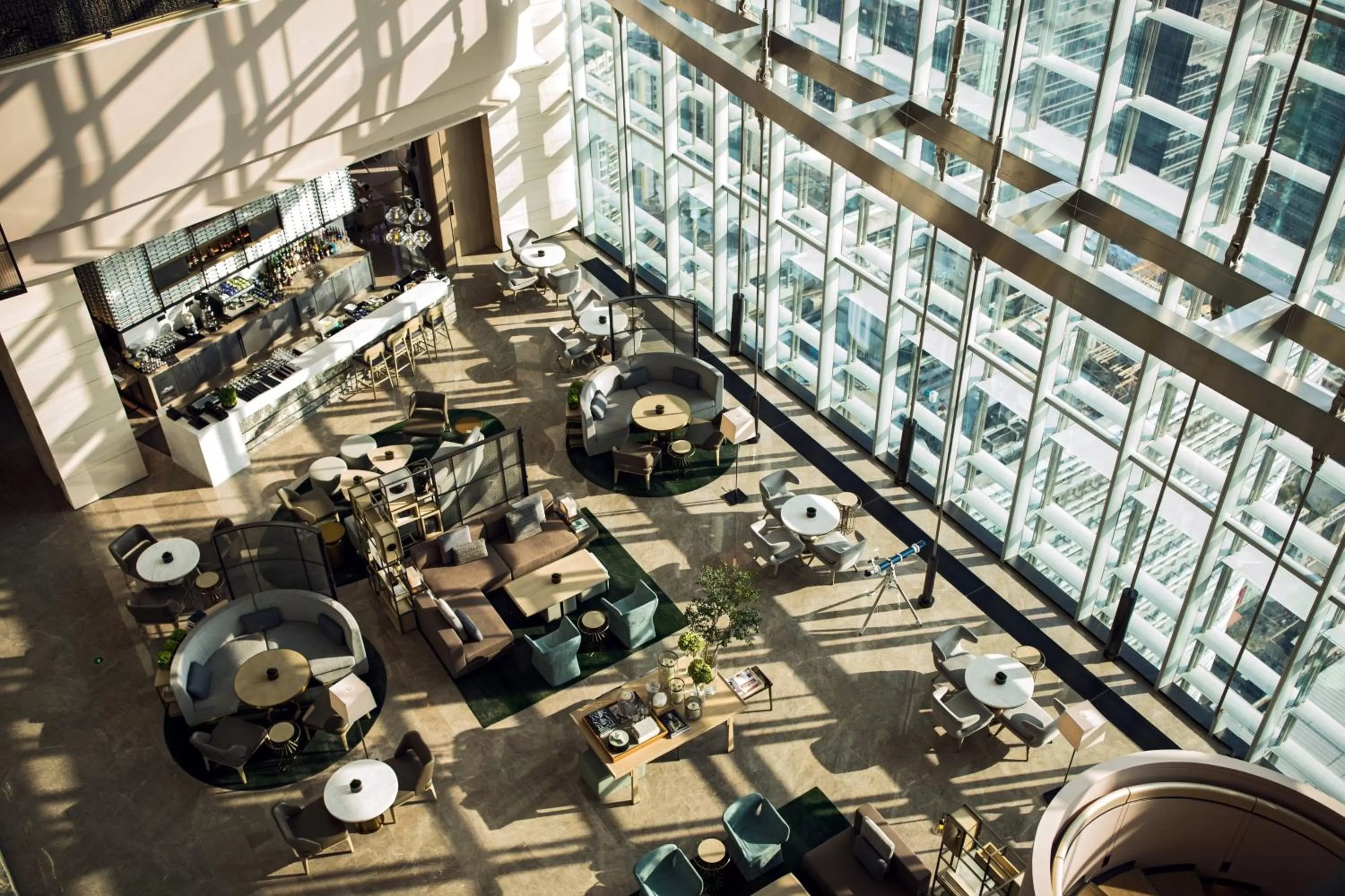 Lounge or bar in Shenzhen Marriott Hotel Nanshan