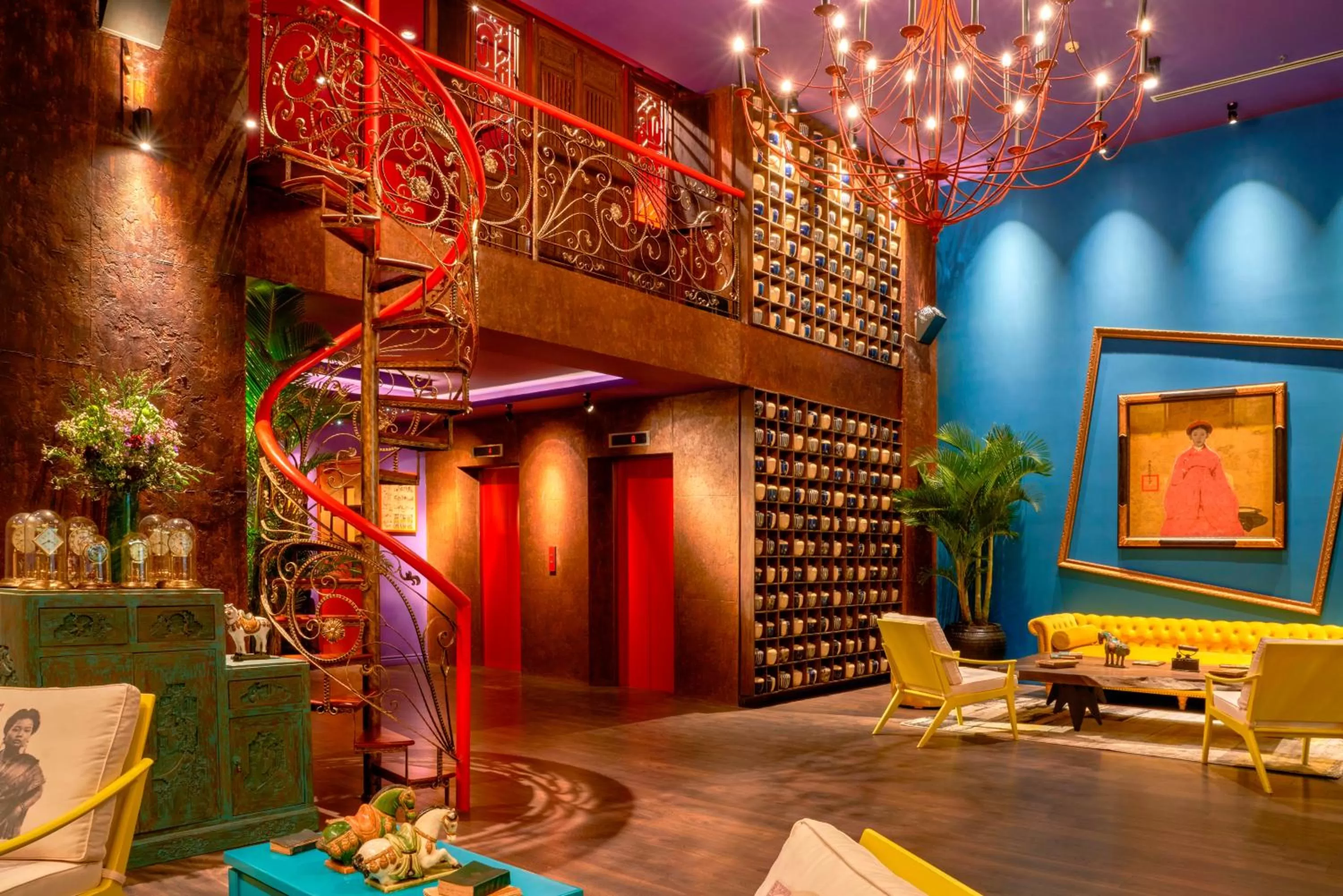 Lobby or reception in Prostyle Hotel Ho Chi Minh プロスタイルホテルホーチミン