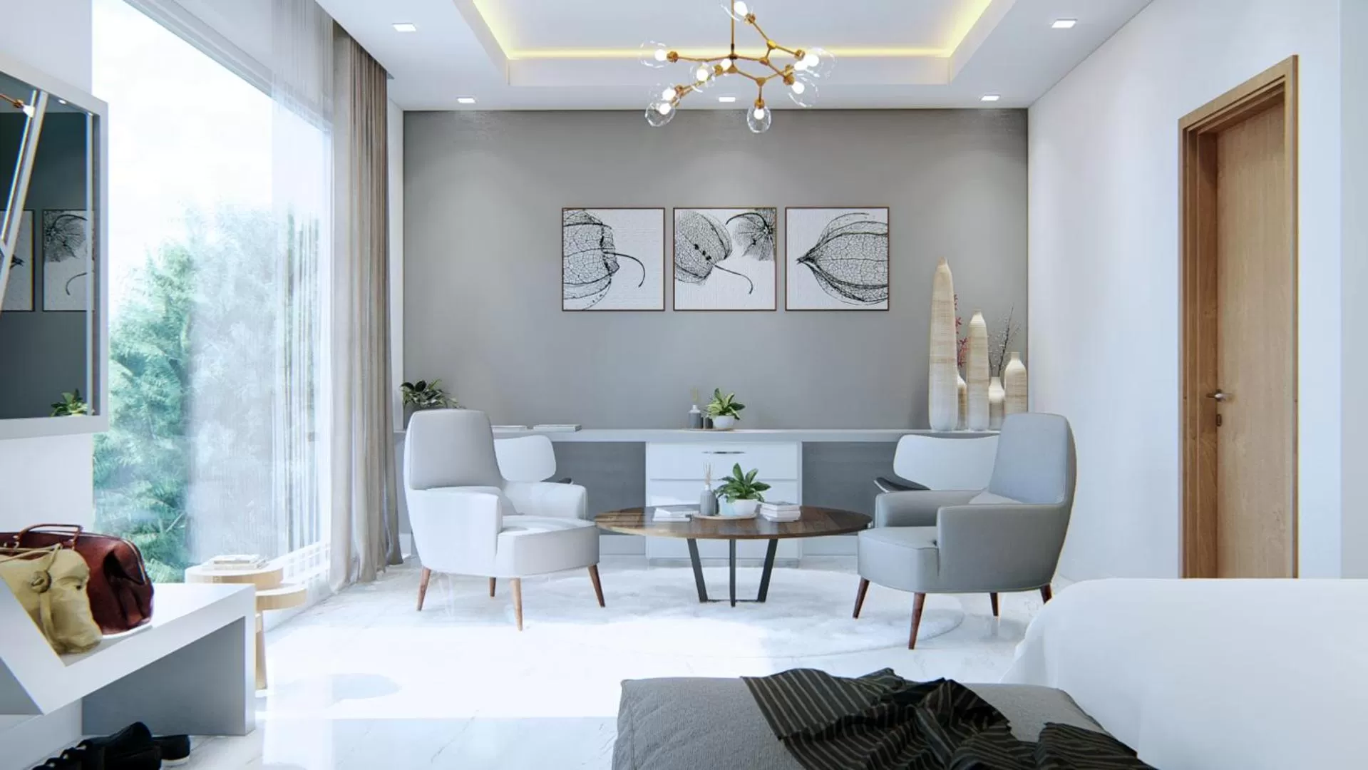 Seating area in Lantana Hotel