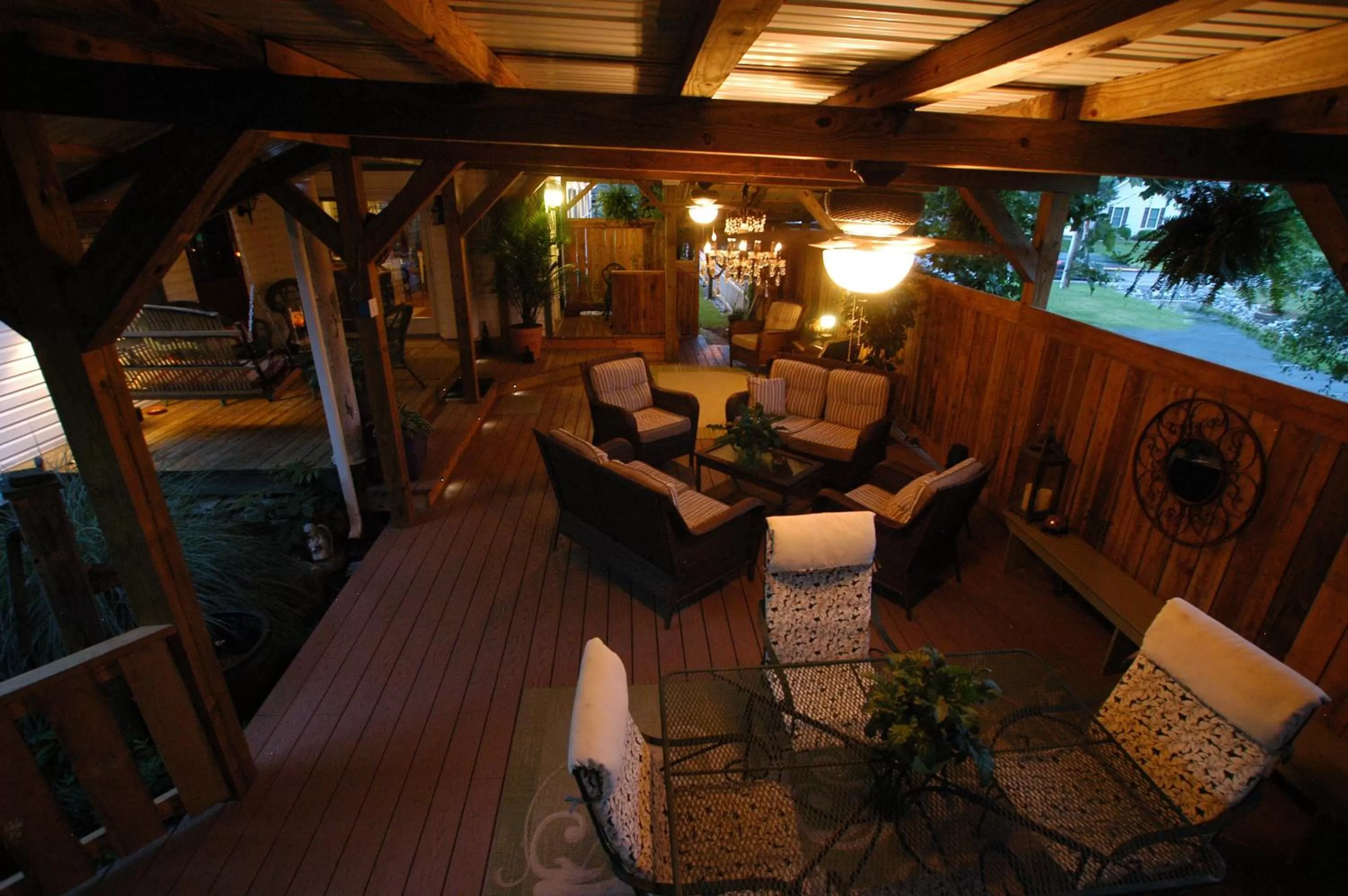 Balcony/Terrace in 1825 Inn Bed and Breakfast