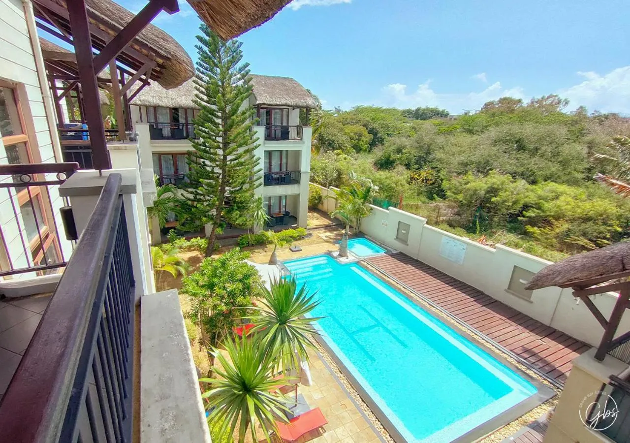 Pool view in Grand Bay Suites