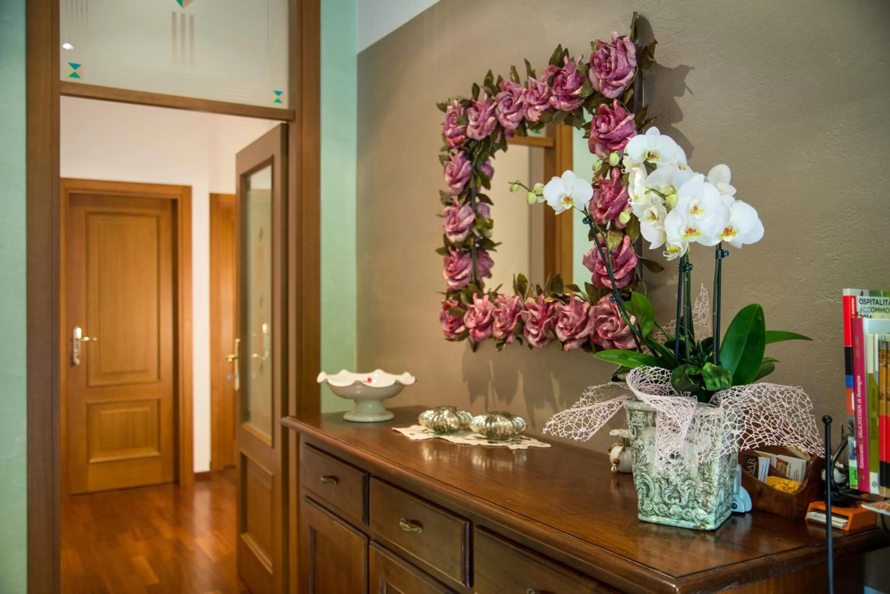 Lobby or reception, Bathroom in B&B La Valle