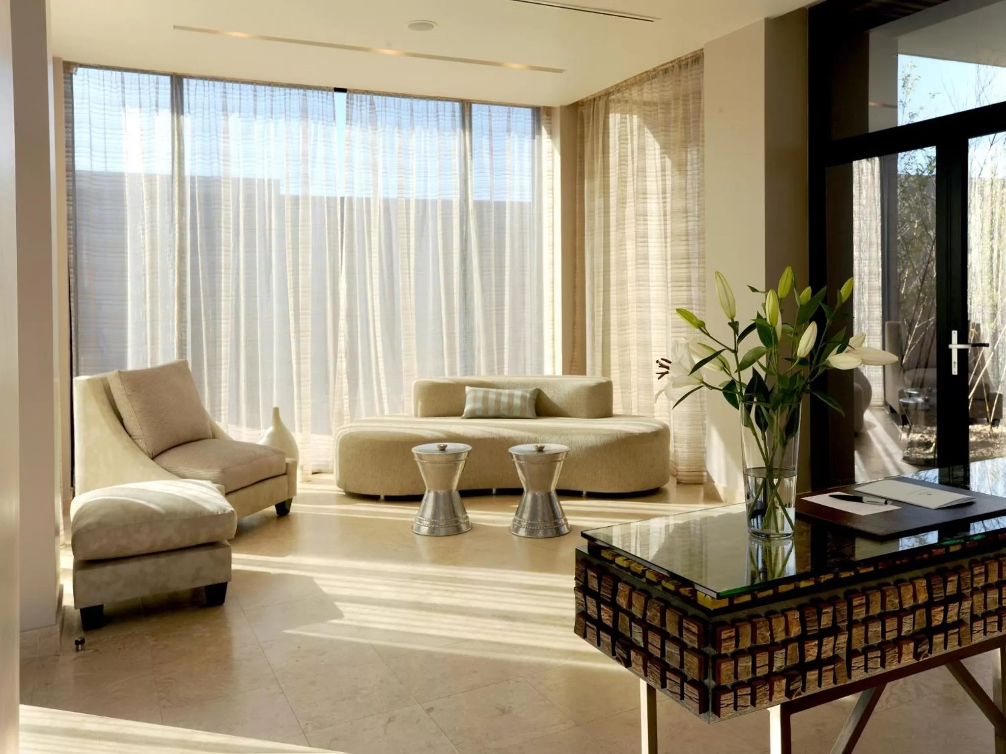 Lobby or reception in Oubaai Hotel Golf & Spa